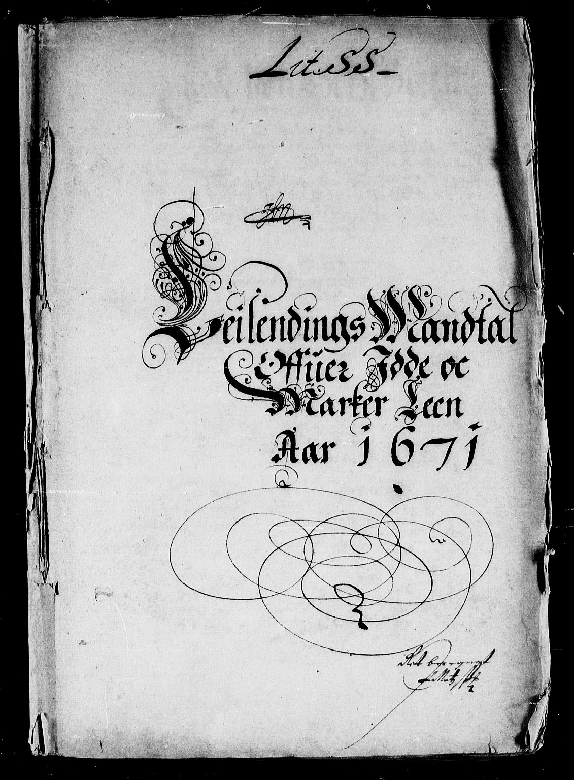 Rentekammeret inntil 1814, Reviderte regnskaper, Stiftamtstueregnskaper, Landkommissariatet på Akershus og Akershus stiftamt, AV/RA-EA-5869/R/Rb/L0078: Akershus stiftamt, 1671