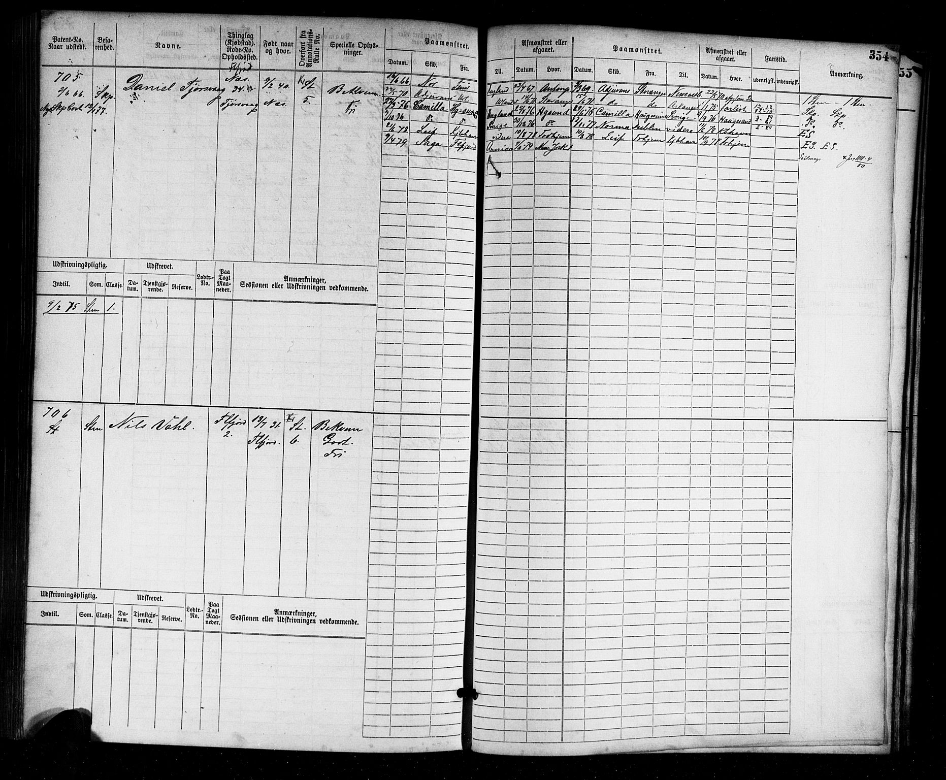 Flekkefjord mønstringskrets, AV/SAK-2031-0018/F/Fb/L0001: Hovedrulle nr 1-764, N-4, 1868-1900, s. 359