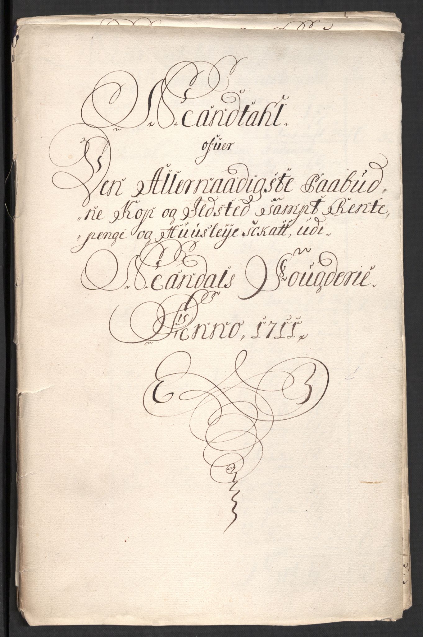 Rentekammeret inntil 1814, Reviderte regnskaper, Fogderegnskap, RA/EA-4092/R43/L2554: Fogderegnskap Lista og Mandal, 1711, s. 103