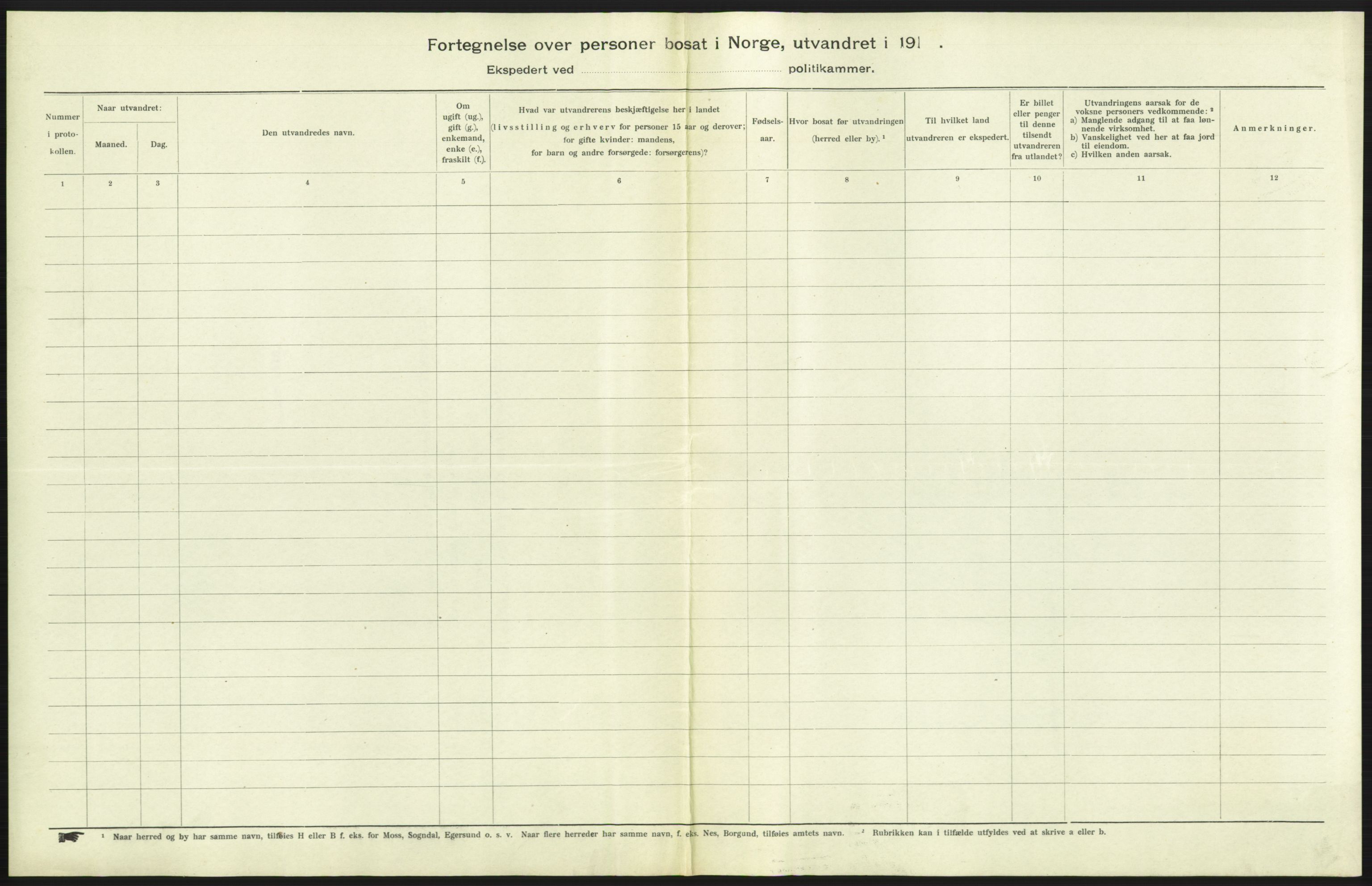 Nord-Jarlsberg politikammer, AV/SAKO-A-739/I/Ia/Iab/L0001: Emigrantprotokoll, 1912-1918, s. 47