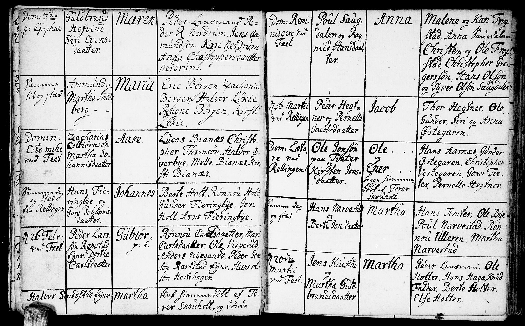 Fet prestekontor Kirkebøker, AV/SAO-A-10370a/F/Fa/L0003: Ministerialbok nr. I 3, 1736-1753, s. 10