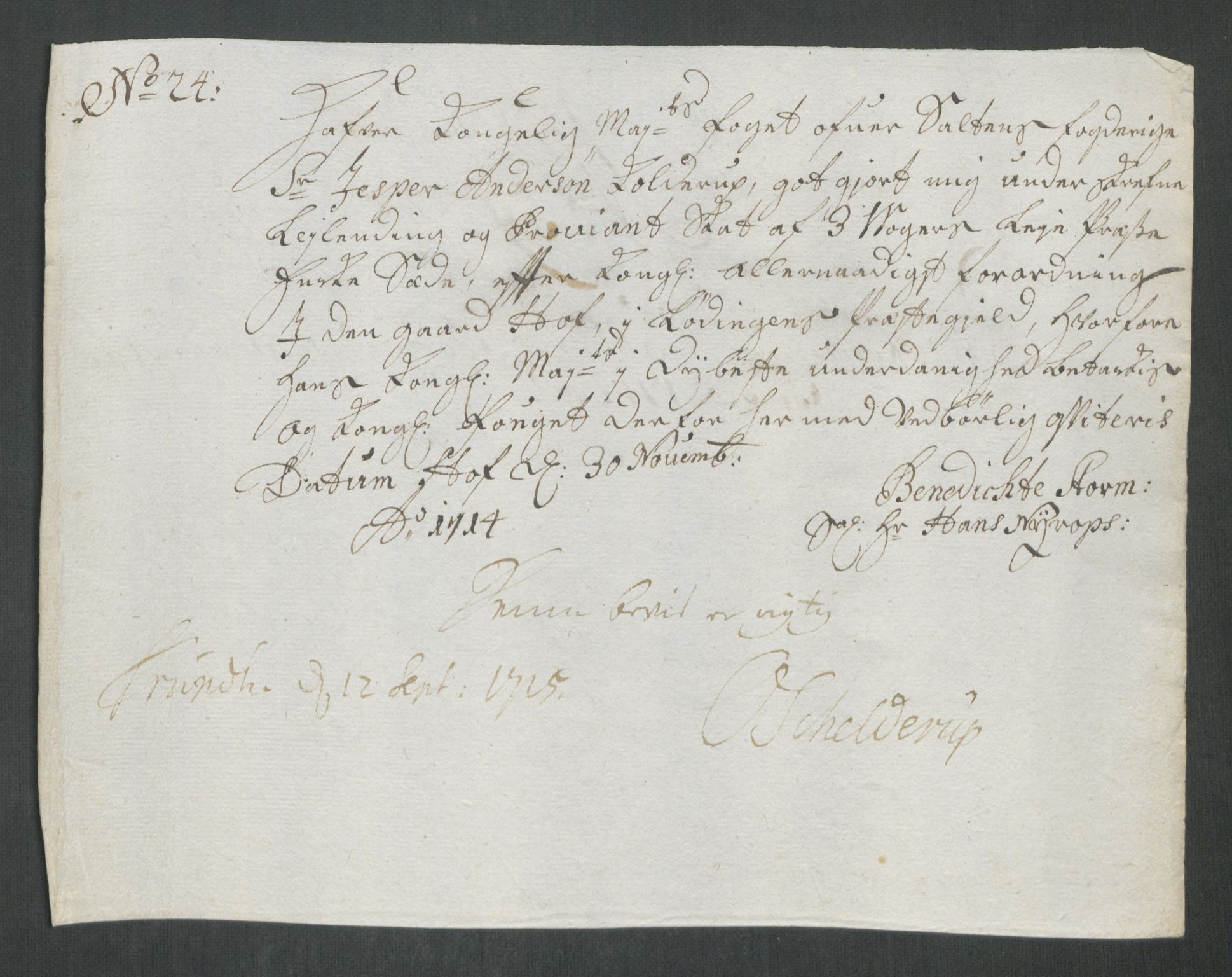 Rentekammeret inntil 1814, Reviderte regnskaper, Fogderegnskap, AV/RA-EA-4092/R66/L4584: Fogderegnskap Salten, 1714, s. 327