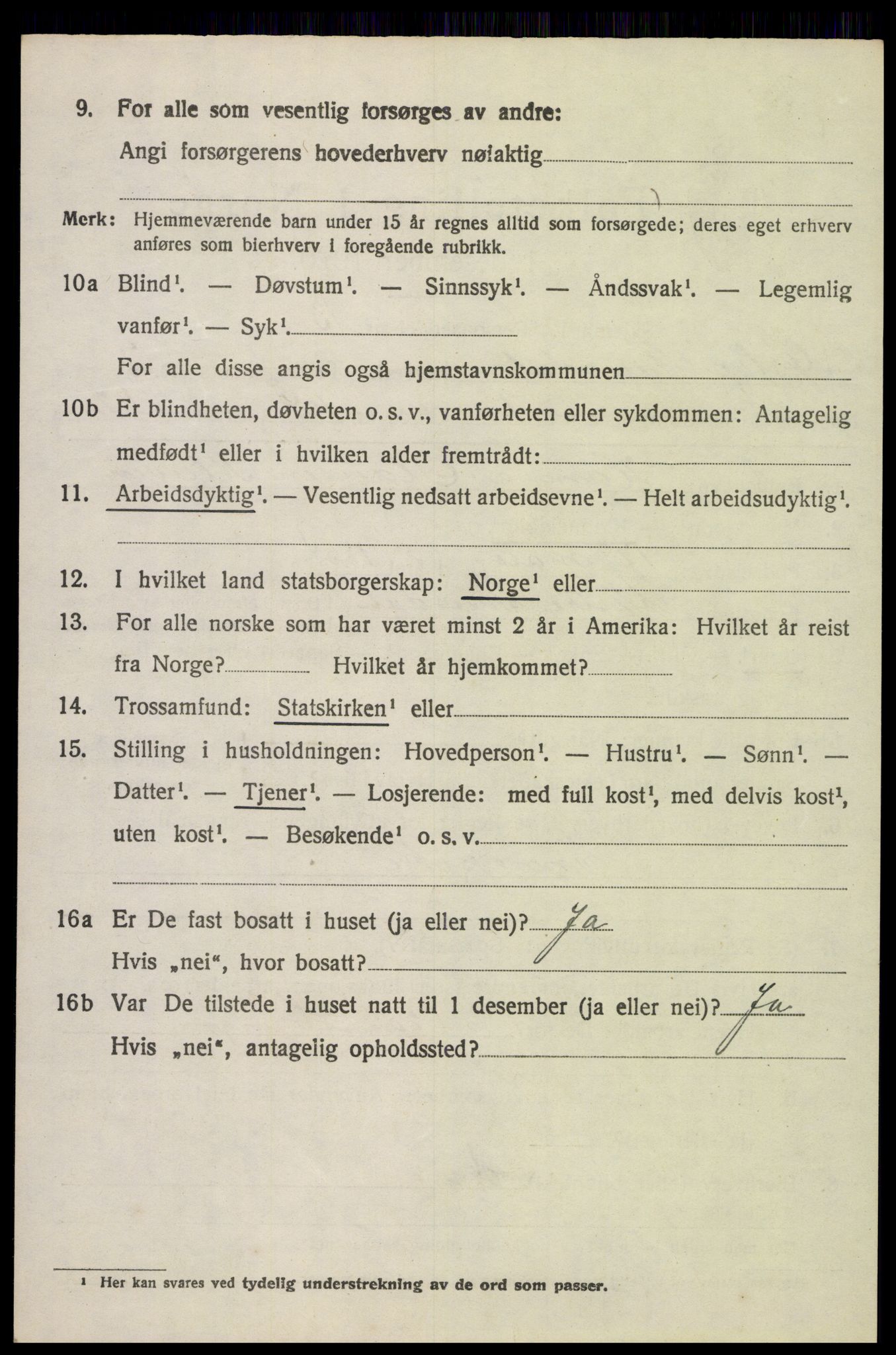 SAH, Folketelling 1920 for 0522 Østre Gausdal herred, 1920, s. 3873