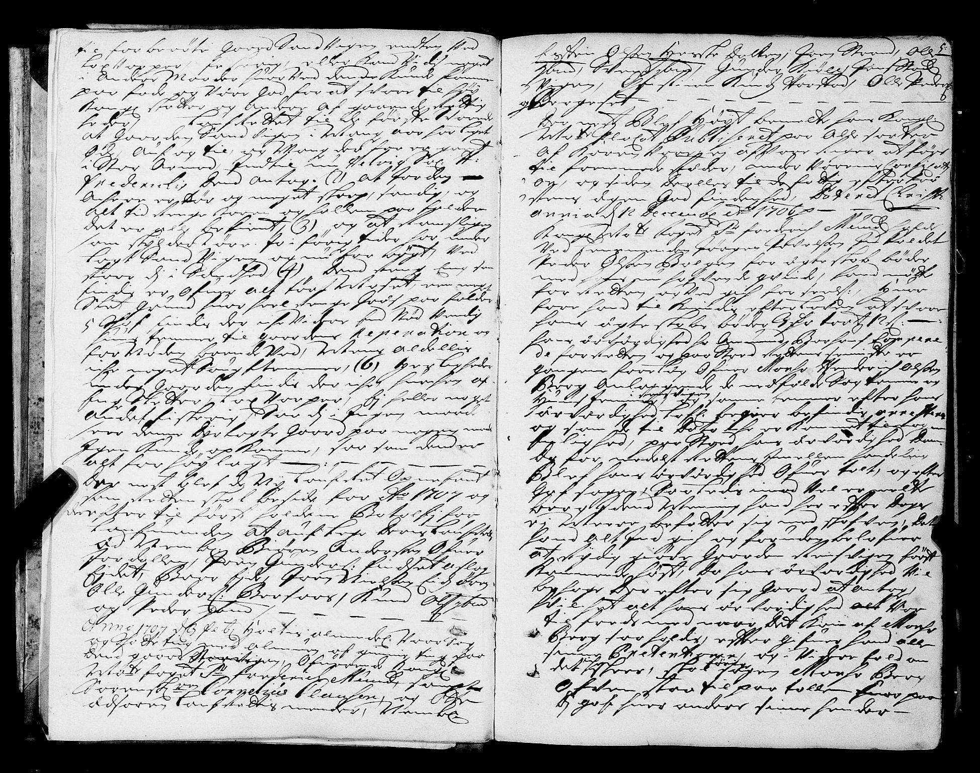 Nordmøre sorenskriveri, AV/SAT-A-4132/1/1/1A/L0010: Tingbok nr. 9, 1707-1710, s. 4b-5a