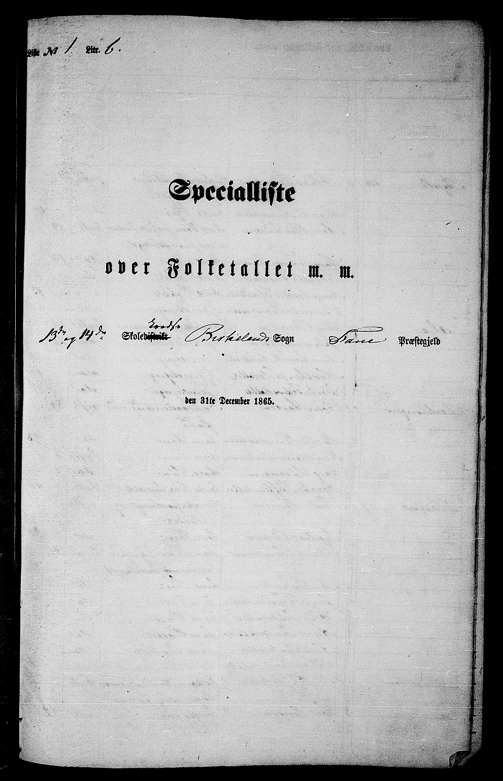 RA, Folketelling 1865 for 1249P Fana prestegjeld, 1865, s. 24