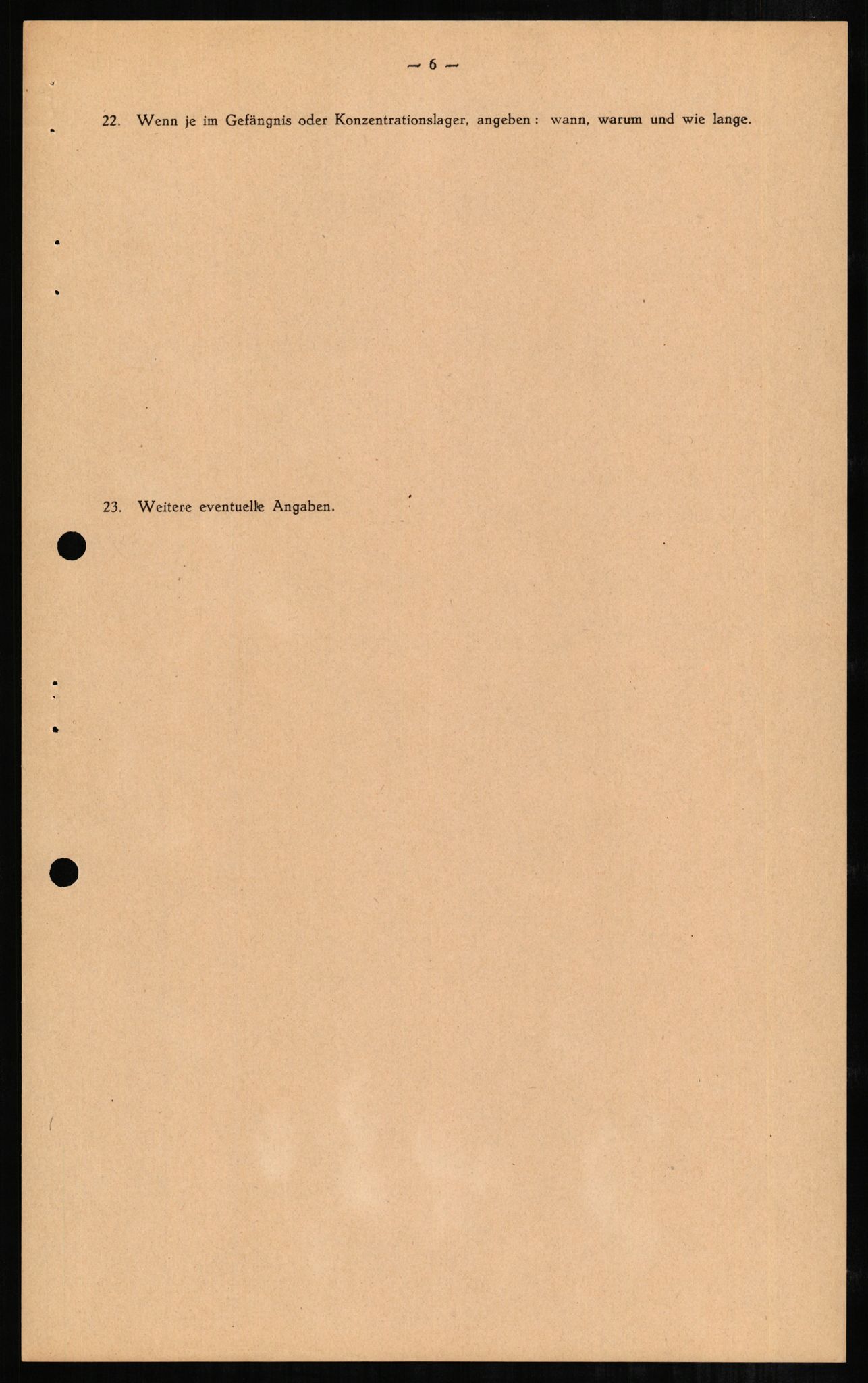 Forsvaret, Forsvarets overkommando II, AV/RA-RAFA-3915/D/Db/L0002: CI Questionaires. Tyske okkupasjonsstyrker i Norge. Tyskere., 1945-1946, s. 488