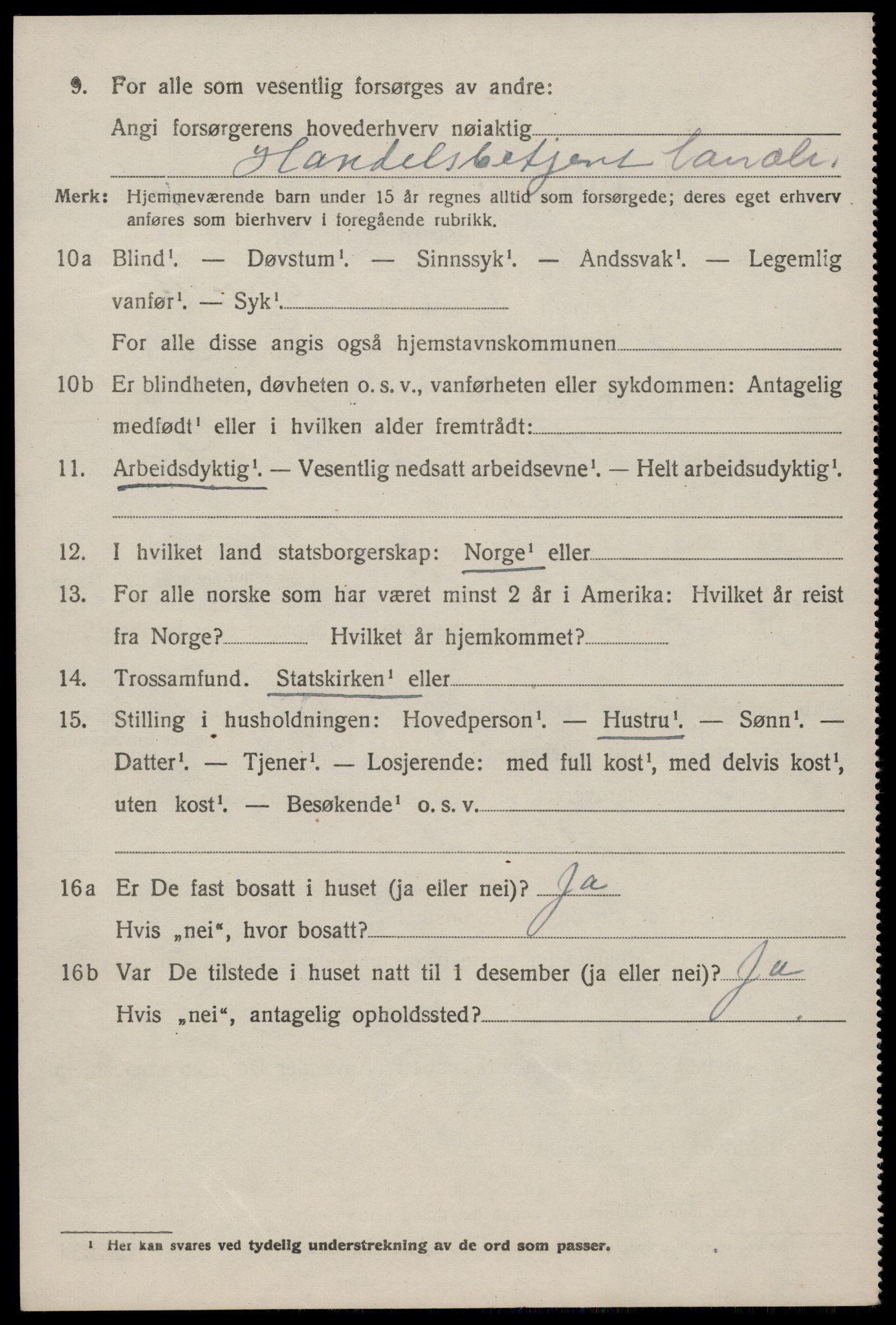 SAKO, Folketelling 1920 for 0830 Nissedal herred, 1920, s. 1280