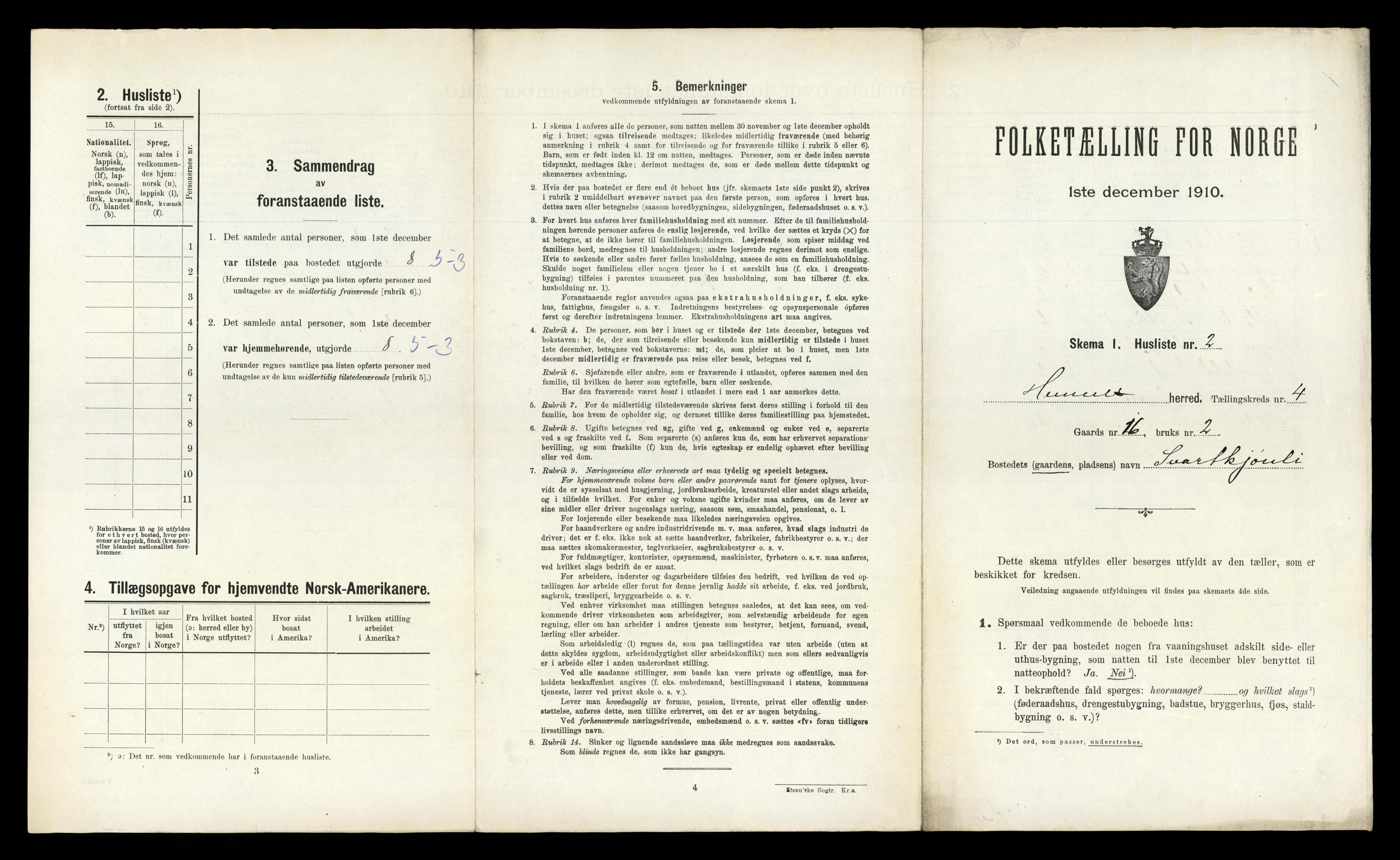 RA, Folketelling 1910 for 1832 Hemnes herred, 1910, s. 980