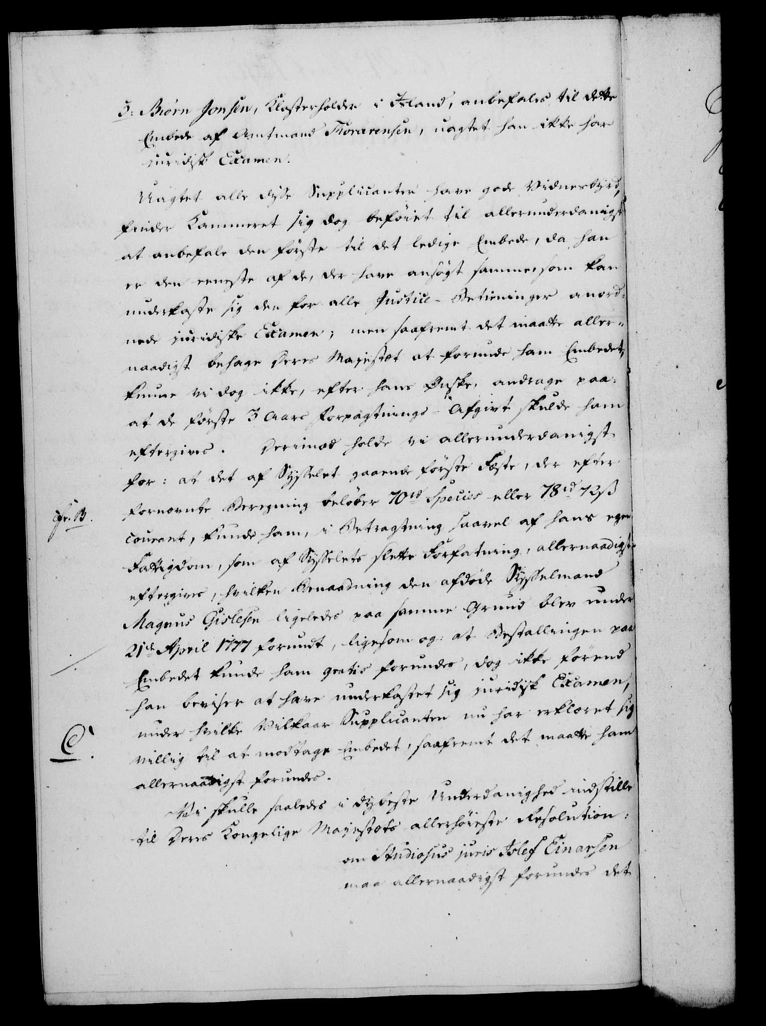 Rentekammeret, Kammerkanselliet, RA/EA-3111/G/Gf/Gfa/L0072: Norsk relasjons- og resolusjonsprotokoll (merket RK 52.72), 1790, s. 165