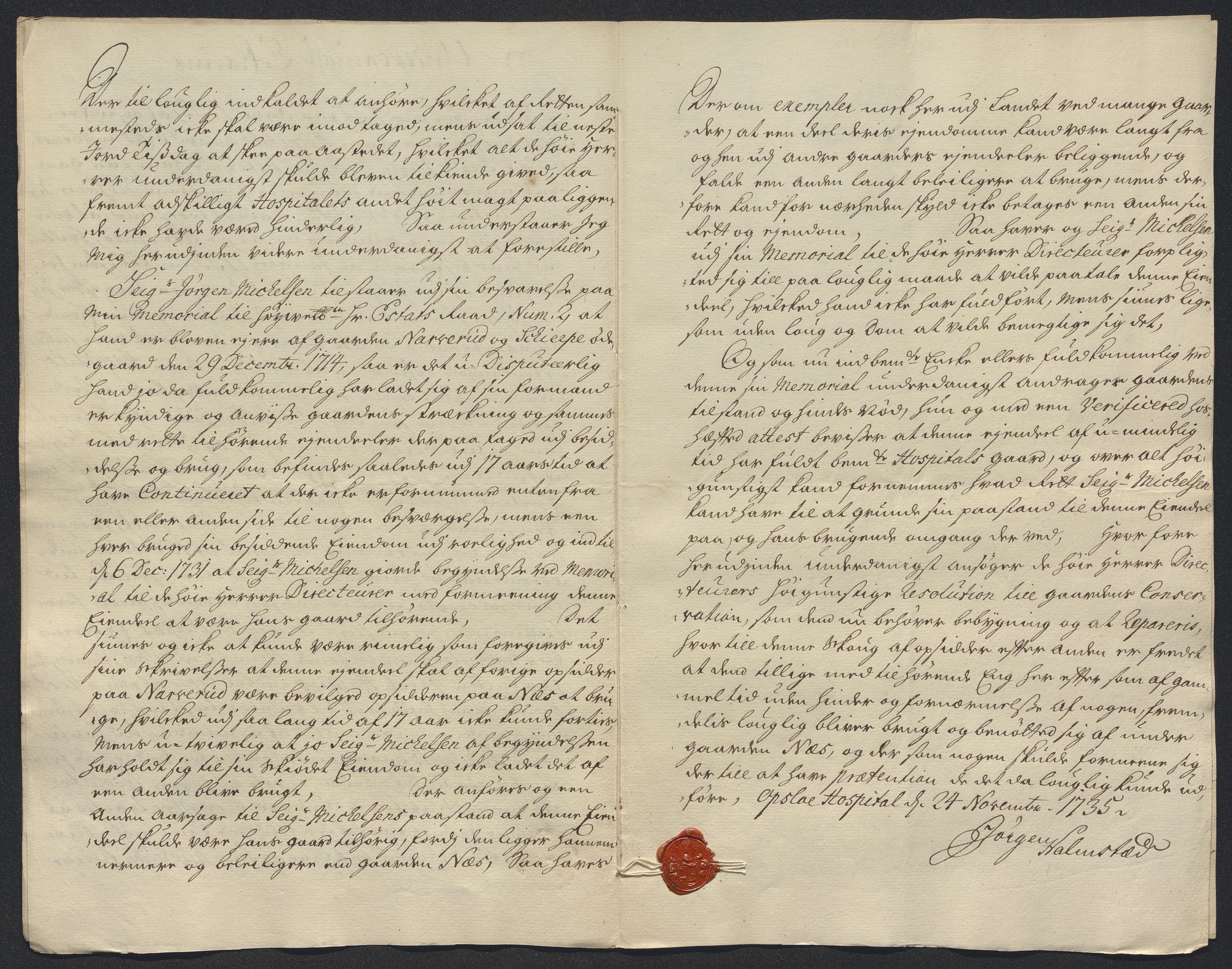 Oslo stiftsdireksjon, AV/SAO-A-11085/K/Kb/L0002/0013: Oslo Hospital / Hospitalsgods, 1690-1735, s. 12
