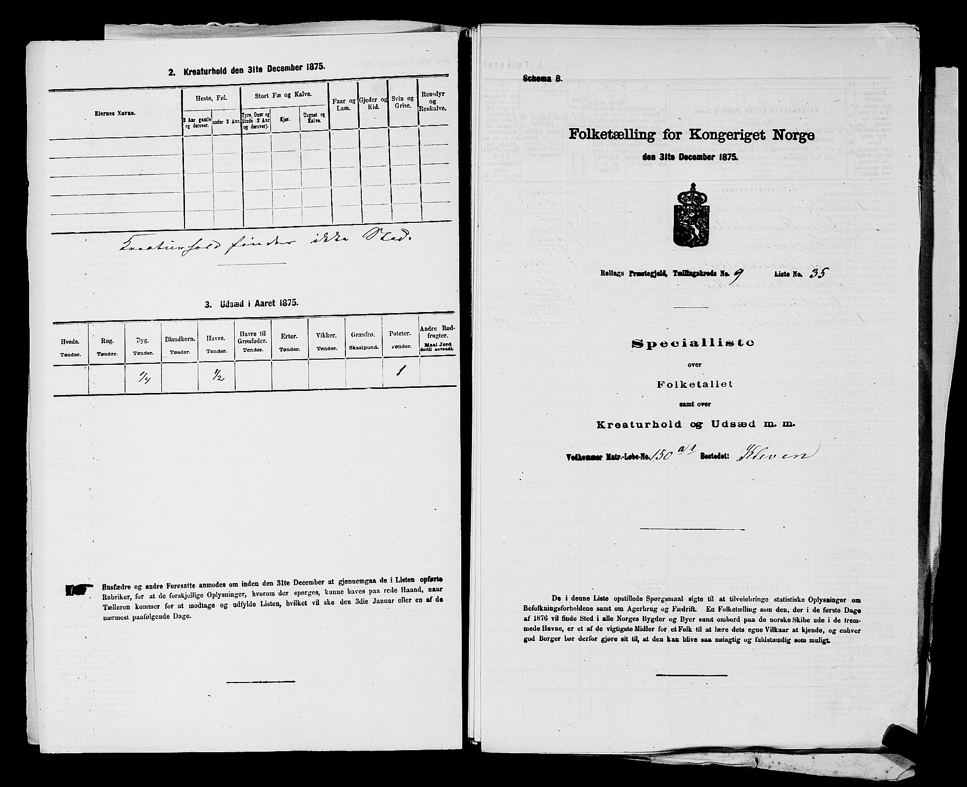 SAKO, Folketelling 1875 for 0632P Rollag prestegjeld, 1875, s. 568