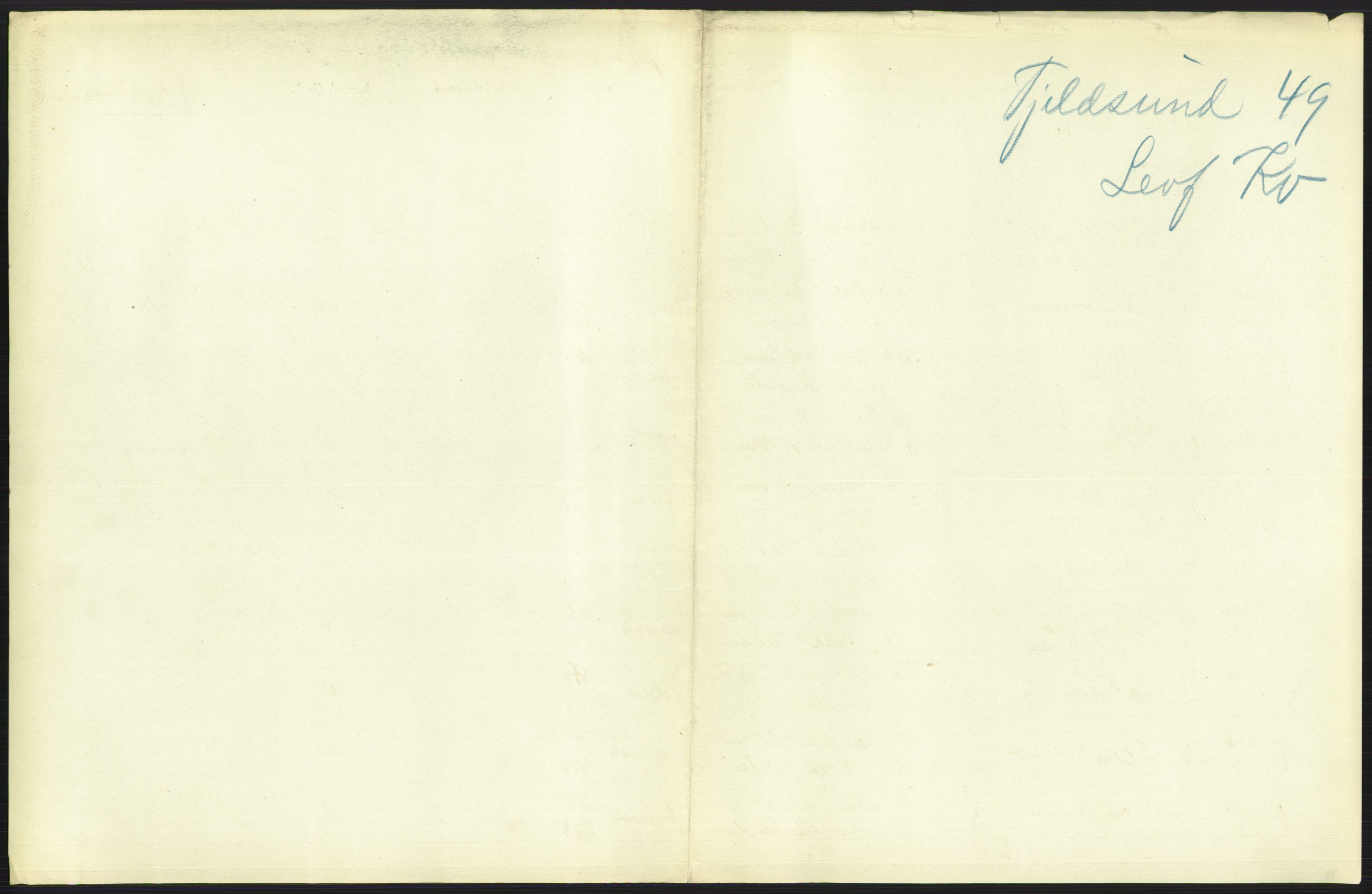 Statistisk sentralbyrå, Sosiodemografiske emner, Befolkning, AV/RA-S-2228/D/Df/Dfb/Dfbf/L0050: Nordlands amt: Levendefødte menn og kvinner. Bygder., 1916, s. 45