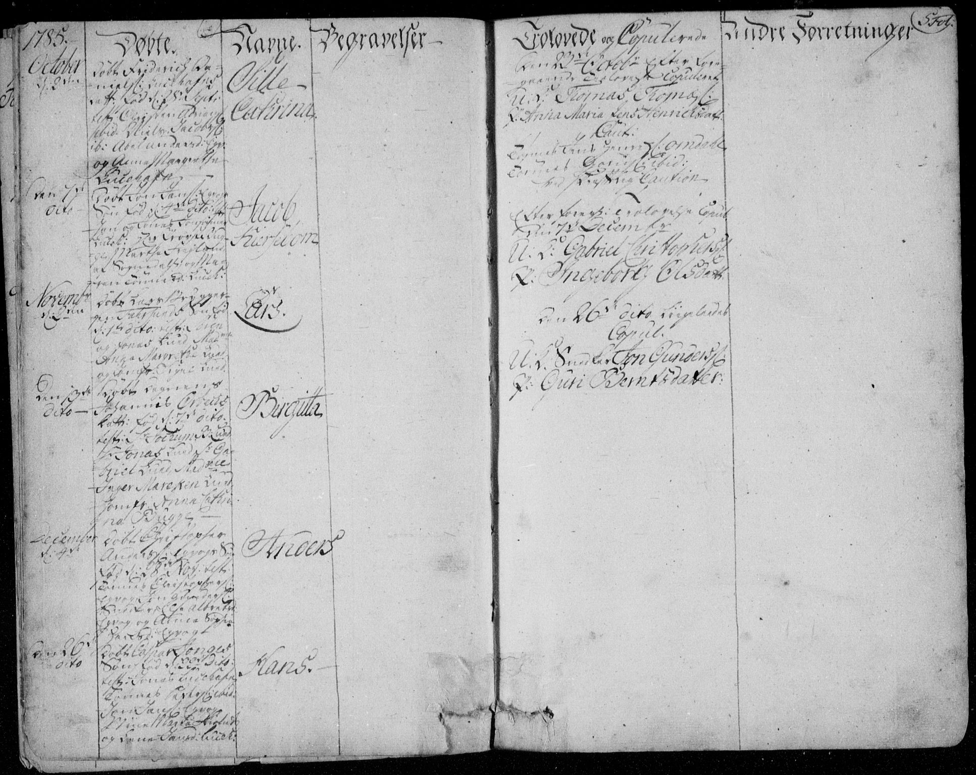 Farsund sokneprestkontor, SAK/1111-0009/F/Fa/L0001: Ministerialbok nr. A 1, 1784-1815, s. 5