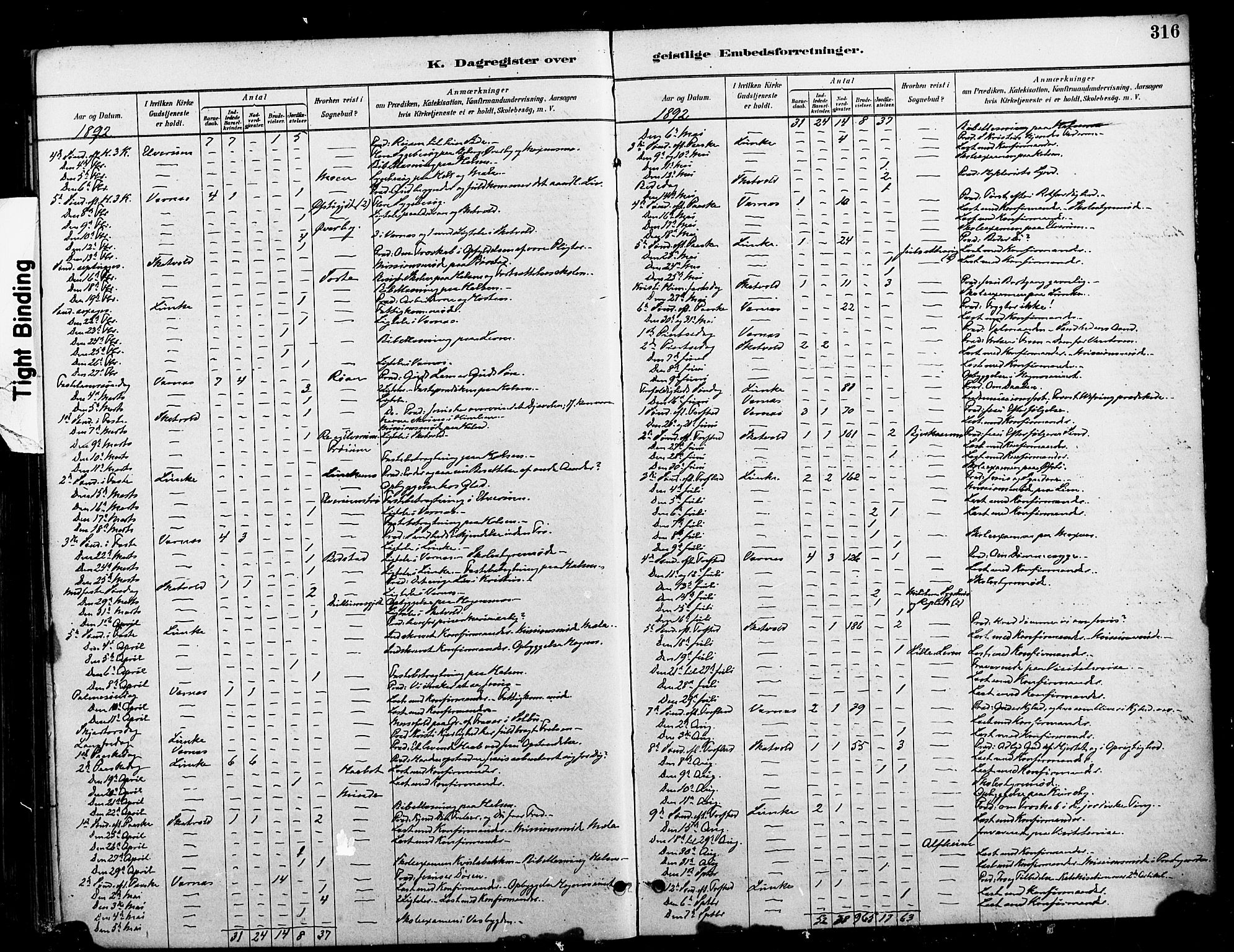 Ministerialprotokoller, klokkerbøker og fødselsregistre - Nord-Trøndelag, AV/SAT-A-1458/709/L0077: Ministerialbok nr. 709A17, 1880-1895, s. 316