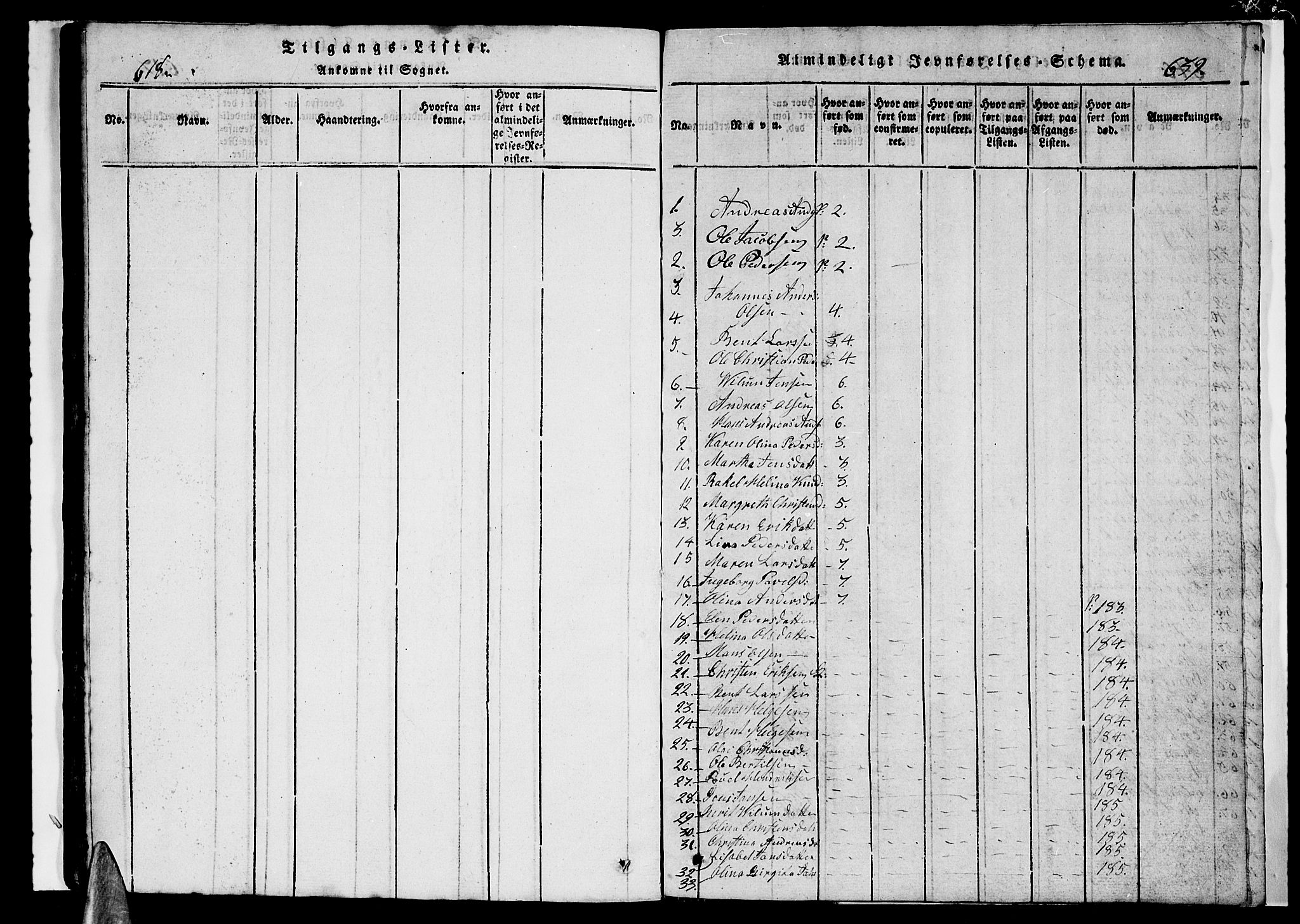 Ministerialprotokoller, klokkerbøker og fødselsregistre - Nordland, AV/SAT-A-1459/847/L0676: Klokkerbok nr. 847C04, 1821-1853, s. 618-639