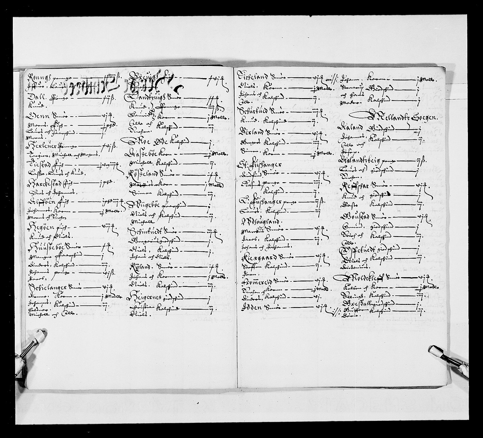 Stattholderembetet 1572-1771, RA/EA-2870/Ek/L0024/0002: Jordebøker 1633-1658: / Jordebøker for Bergenhus len, 1644-1645, s. 10