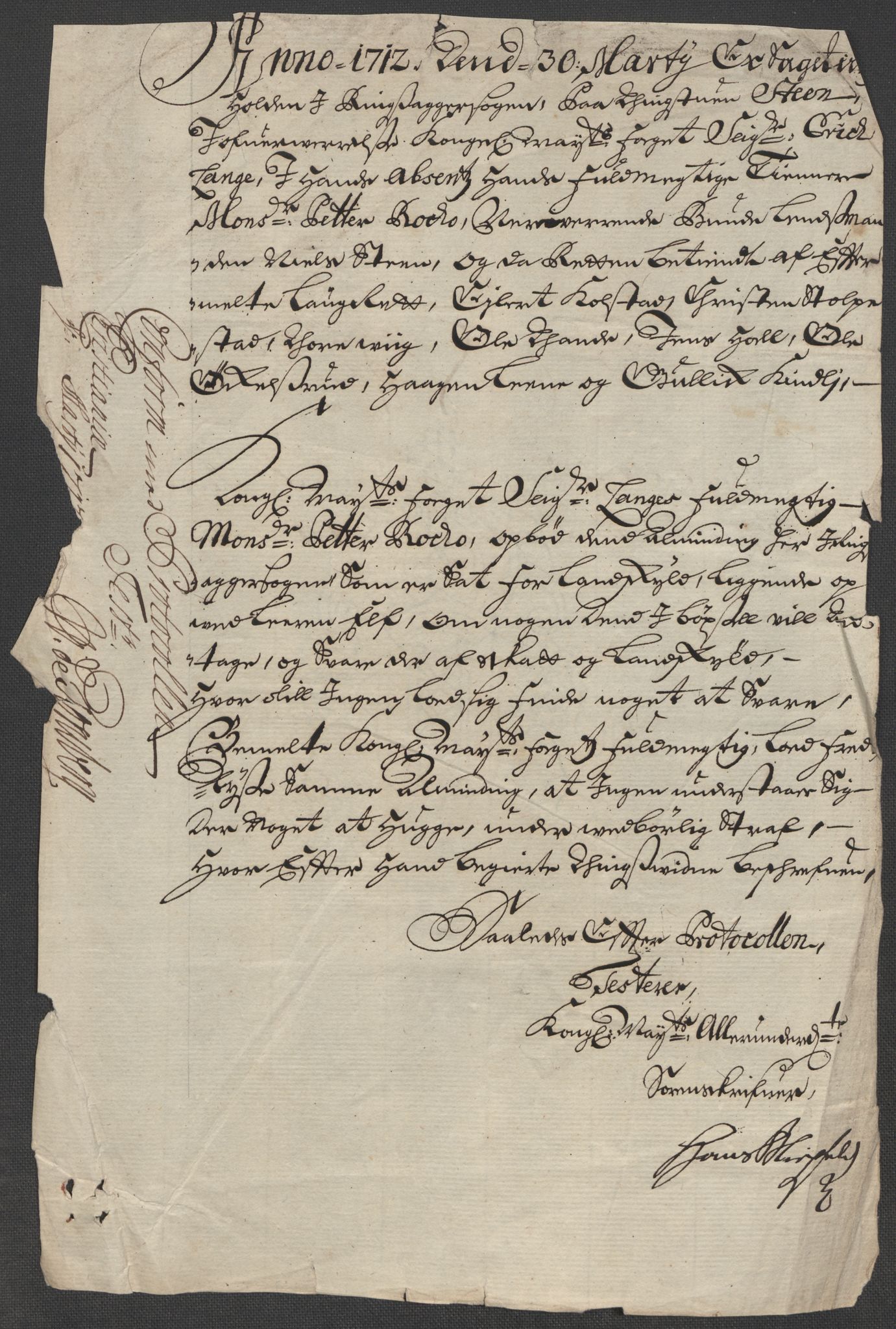 Rentekammeret inntil 1814, Reviderte regnskaper, Fogderegnskap, AV/RA-EA-4092/R16/L1049: Fogderegnskap Hedmark, 1712, s. 332