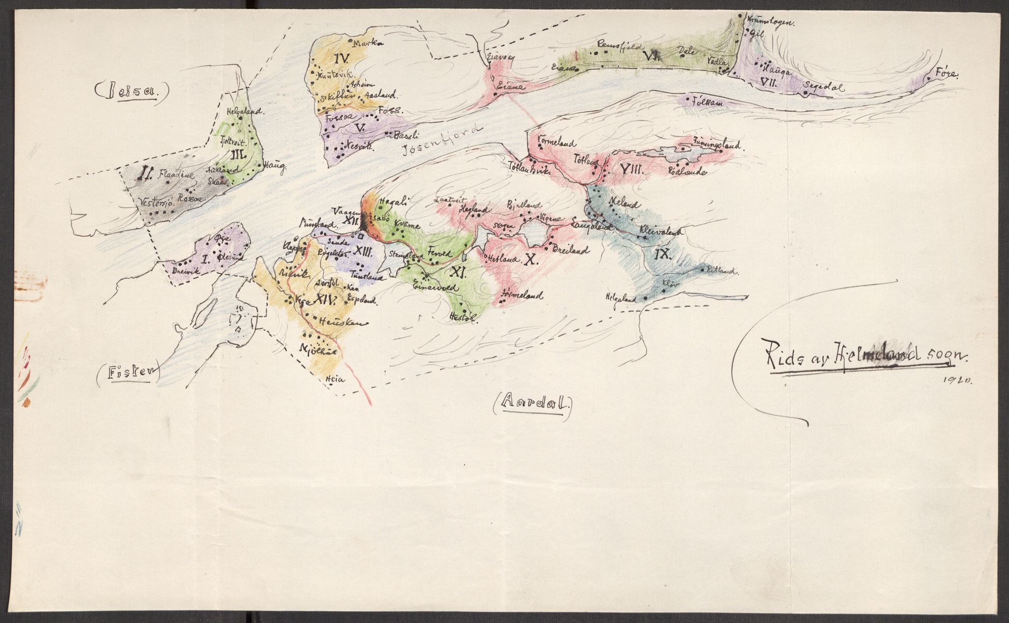 SAST, Folketelling 1920 for 1133 Hjelmeland herred, 1920, s. 9