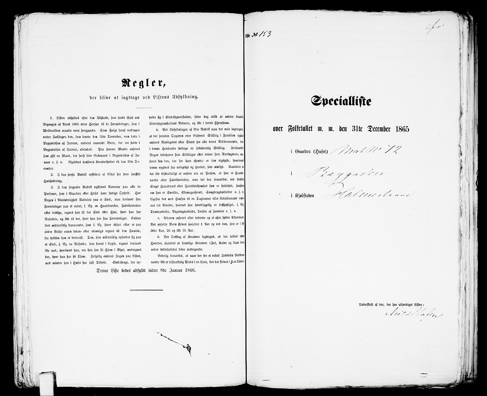 RA, Folketelling 1865 for 0702B Botne prestegjeld, Holmestrand kjøpstad, 1865, s. 314
