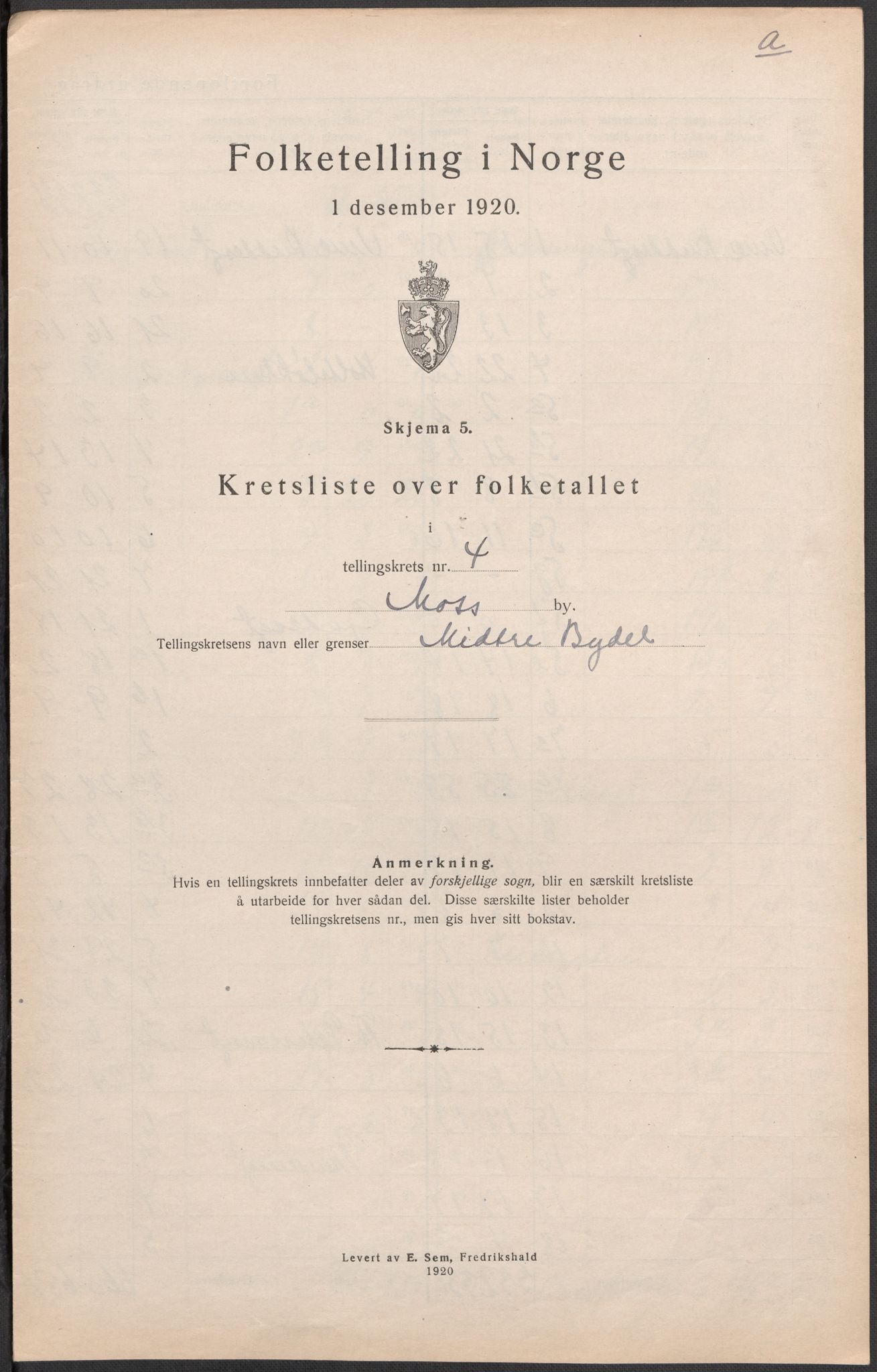 SAO, Folketelling 1920 for 0104 Moss kjøpstad, 1920, s. 19