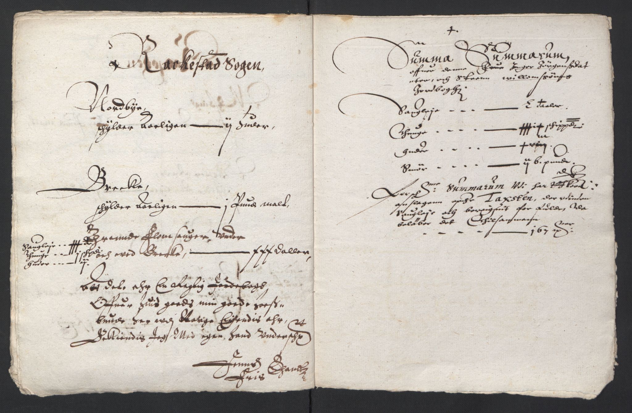 Stattholderembetet 1572-1771, AV/RA-EA-2870/Ek/L0007/0001: Jordebøker til utlikning av rosstjeneste 1624-1626: / Adelsjordebøker, 1624-1625, s. 269