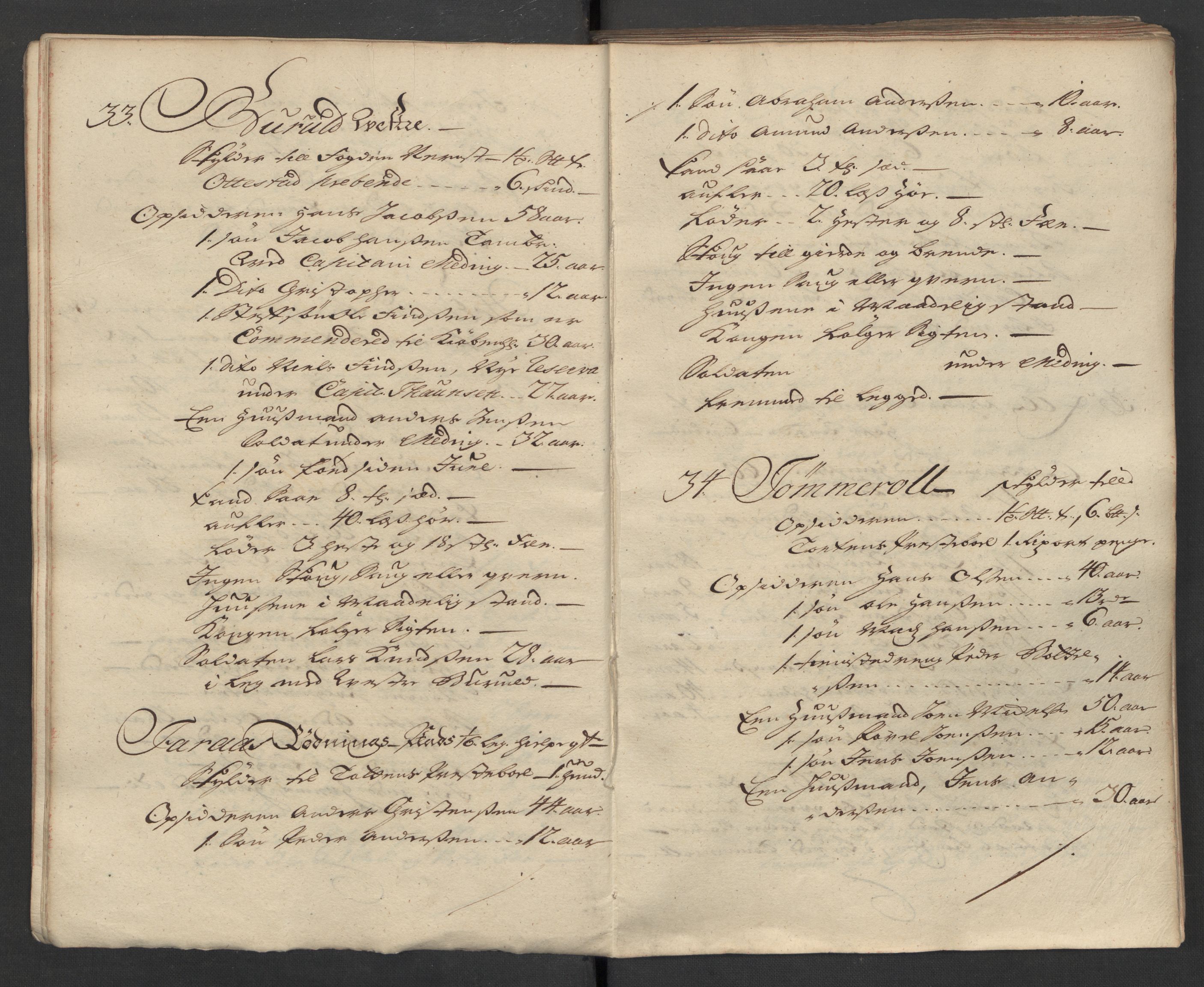 1. Sønnafjelske (Akershusiske) dragonregiment, AV/RA-EA-1760/F/L0032: Legdsruller for Totenske, Hedemarkske, Larvikske og Jarlsbergske kompanier, 1717, s. 20