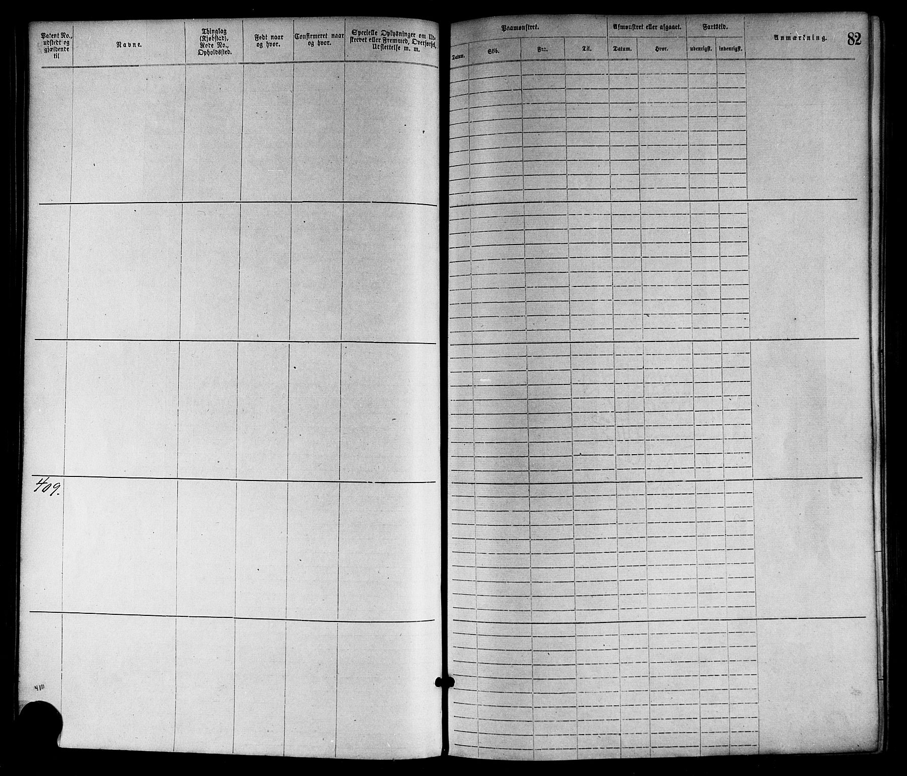 Lillesand mønstringskrets, AV/SAK-2031-0014/F/Fa/L0004: Annotasjonsrulle nr 1-1920 med register, G-1, 1869-1891, s. 106