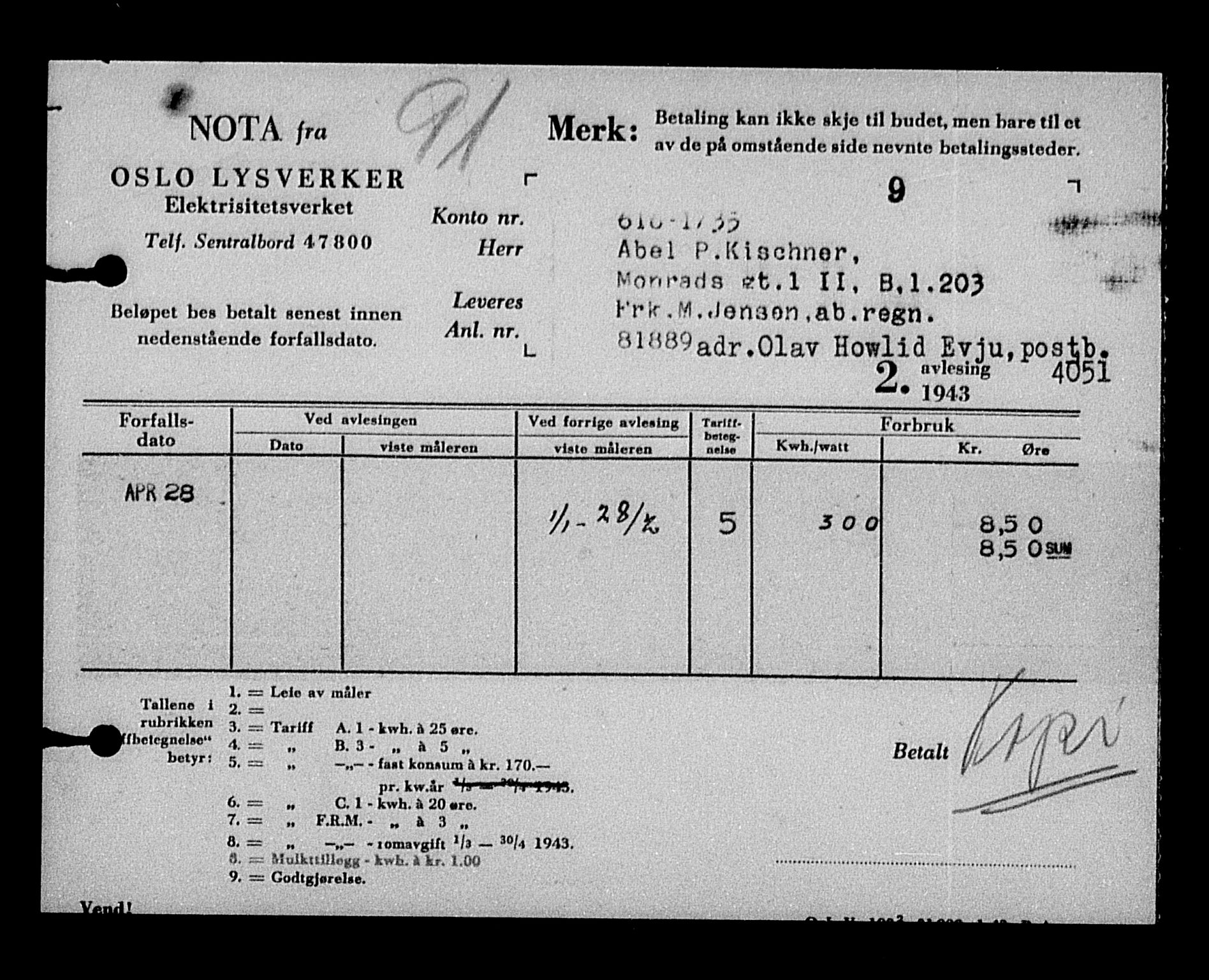 Justisdepartementet, Tilbakeføringskontoret for inndratte formuer, AV/RA-S-1564/H/Hc/Hcc/L0951: --, 1945-1947, s. 355