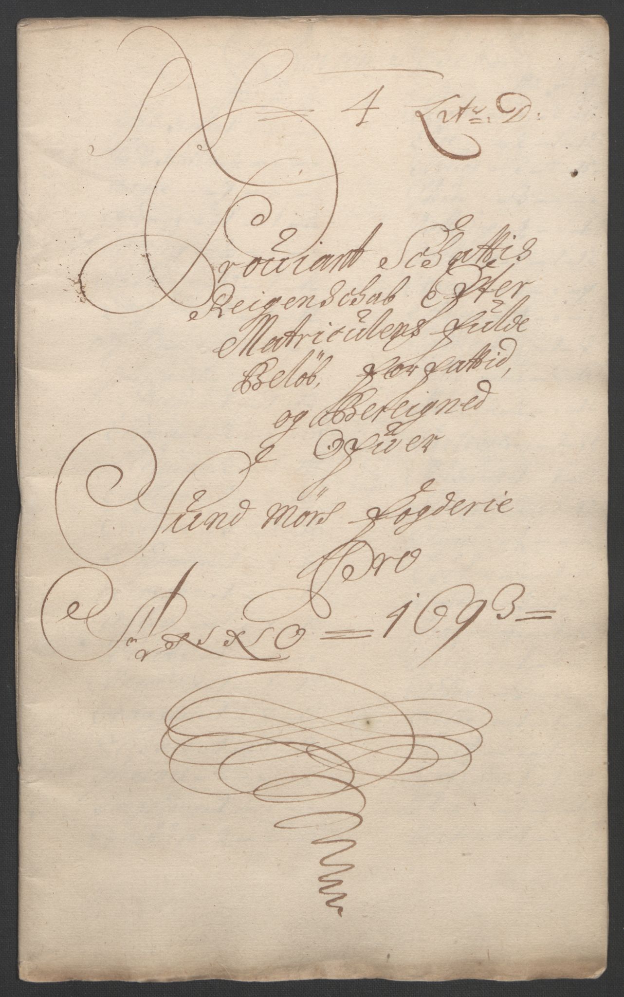 Rentekammeret inntil 1814, Reviderte regnskaper, Fogderegnskap, RA/EA-4092/R54/L3554: Fogderegnskap Sunnmøre, 1691-1693, s. 425