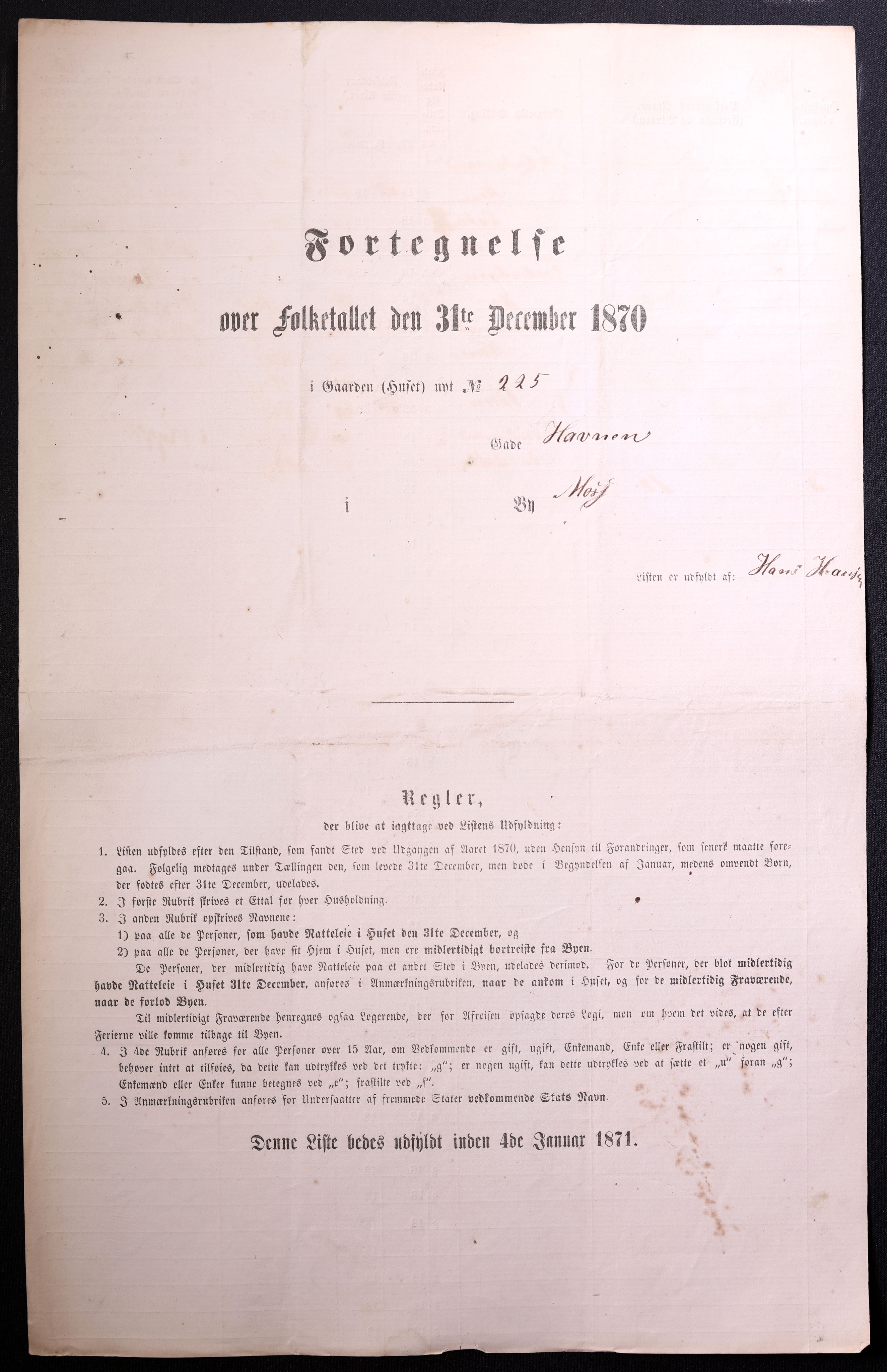 RA, Folketelling 1870 for 0104 Moss kjøpstad, 1870, s. 353