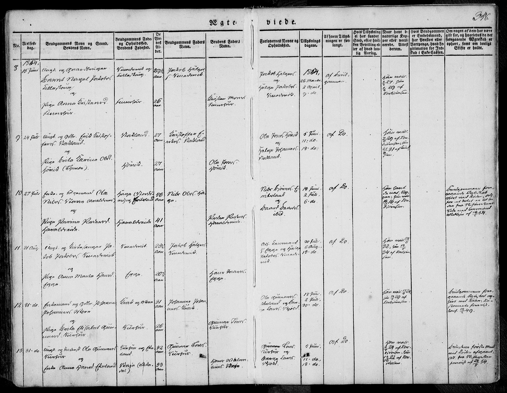 Skjold sokneprestkontor, AV/SAST-A-101847/H/Ha/Haa/L0006: Ministerialbok nr. A 6.1, 1835-1858, s. 356