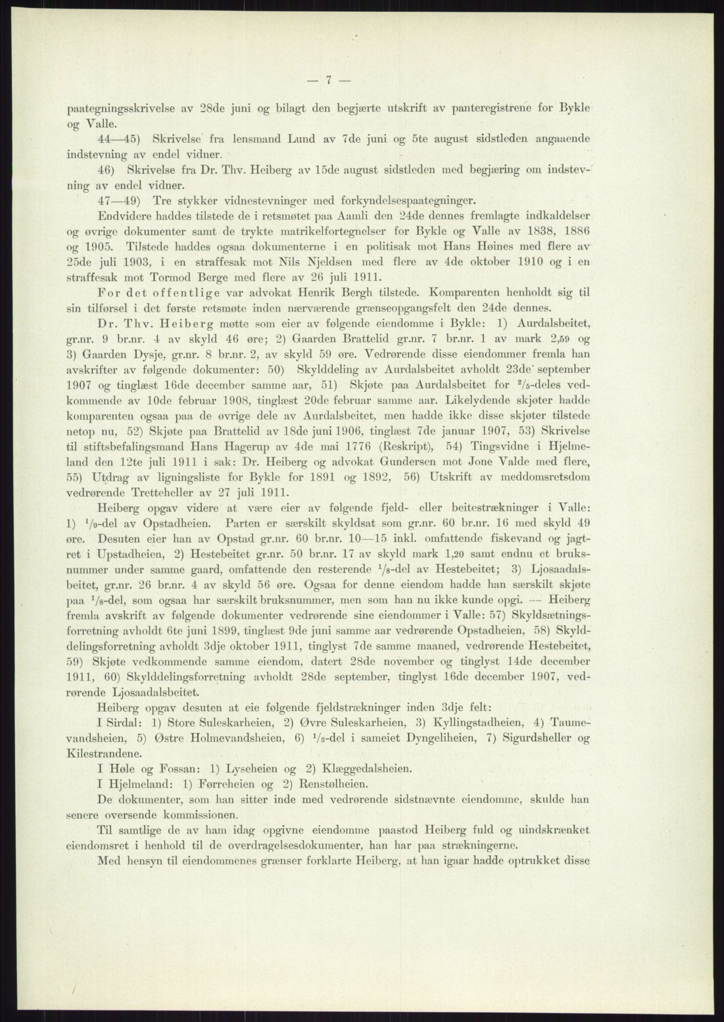 Høyfjellskommisjonen, AV/RA-S-1546/X/Xa/L0001: Nr. 1-33, 1909-1953, s. 1162