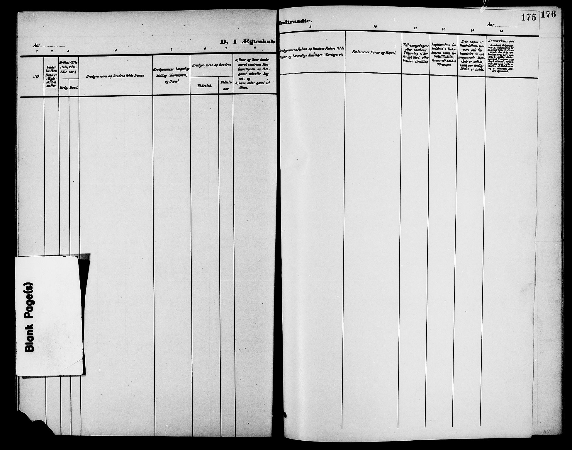 Nes prestekontor, Hedmark, AV/SAH-PREST-020/L/La/L0007: Klokkerbok nr. 7, 1892-1912, s. 175