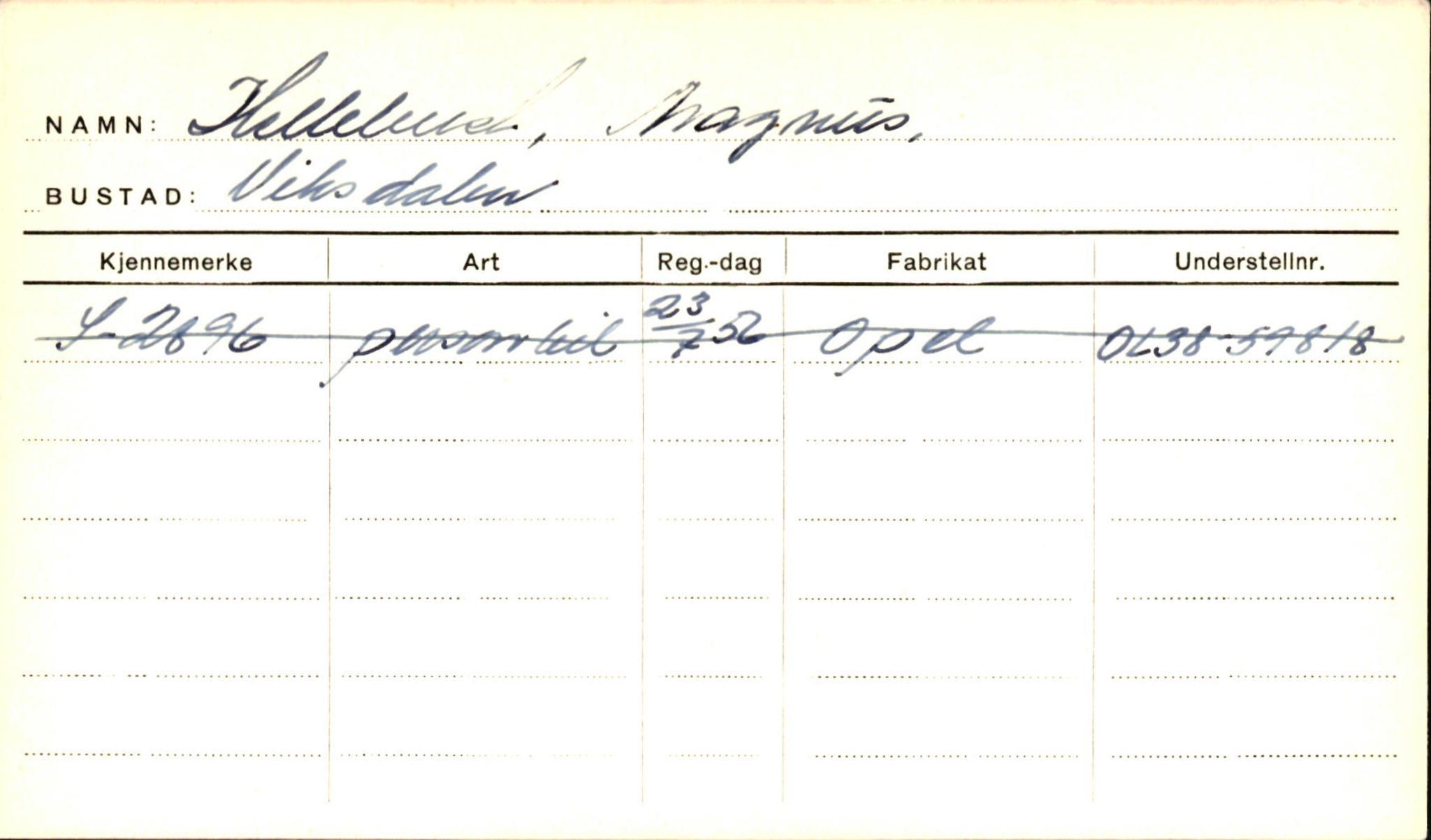 Statens vegvesen, Sogn og Fjordane vegkontor, SAB/A-5301/4/F/L0001A: Eigarregister Fjordane til 1.6.1961, 1930-1961, s. 367