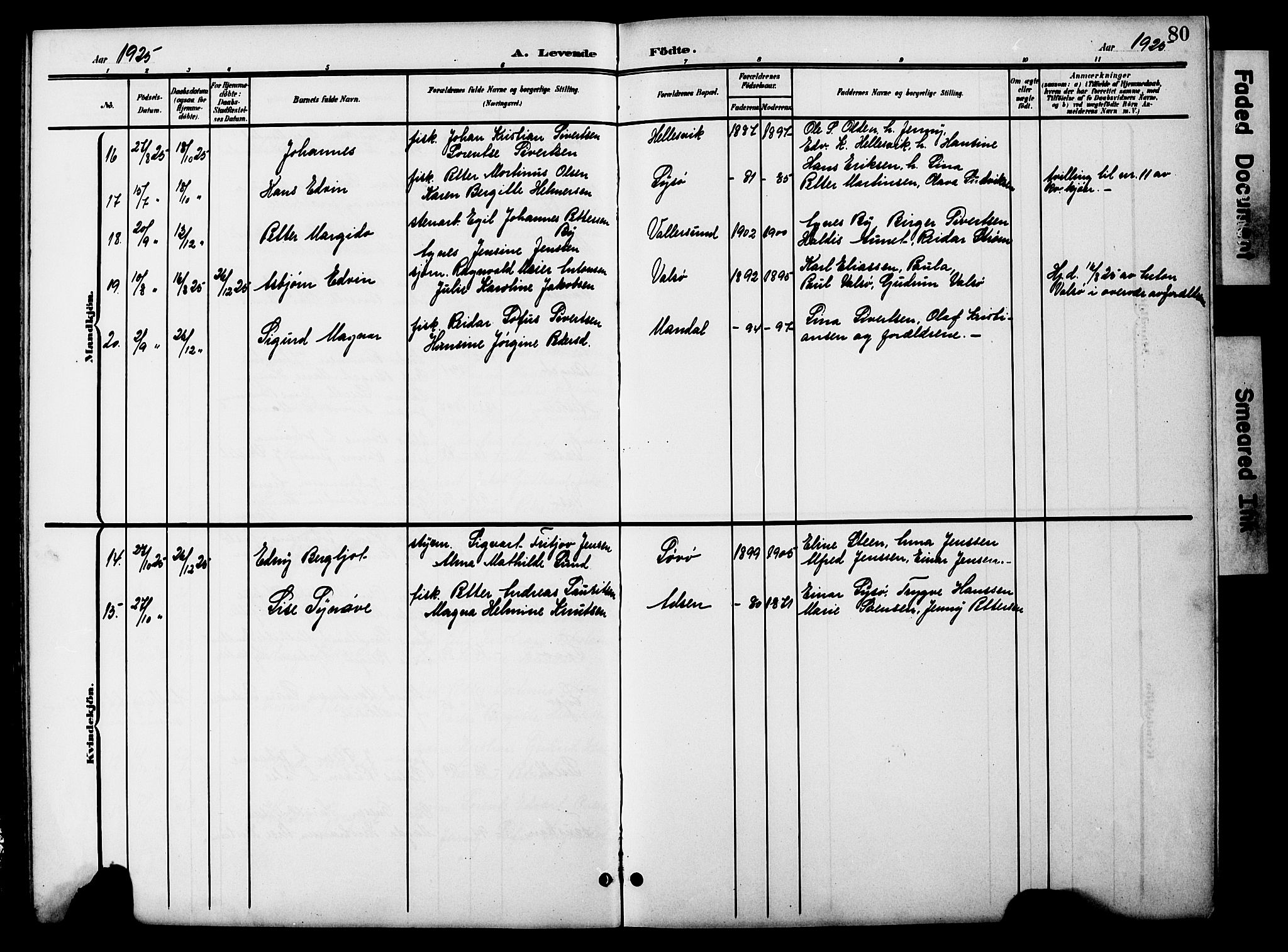 Ministerialprotokoller, klokkerbøker og fødselsregistre - Sør-Trøndelag, SAT/A-1456/654/L0666: Klokkerbok nr. 654C02, 1901-1925, s. 80