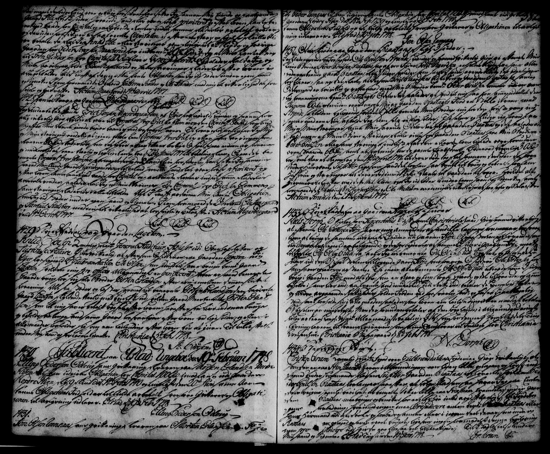 Sør-Gudbrandsdal tingrett, AV/SAH-TING-004/H/Hb/Hba/L0003B: Pantebok nr. I 3b, 1748-1755, s. 382