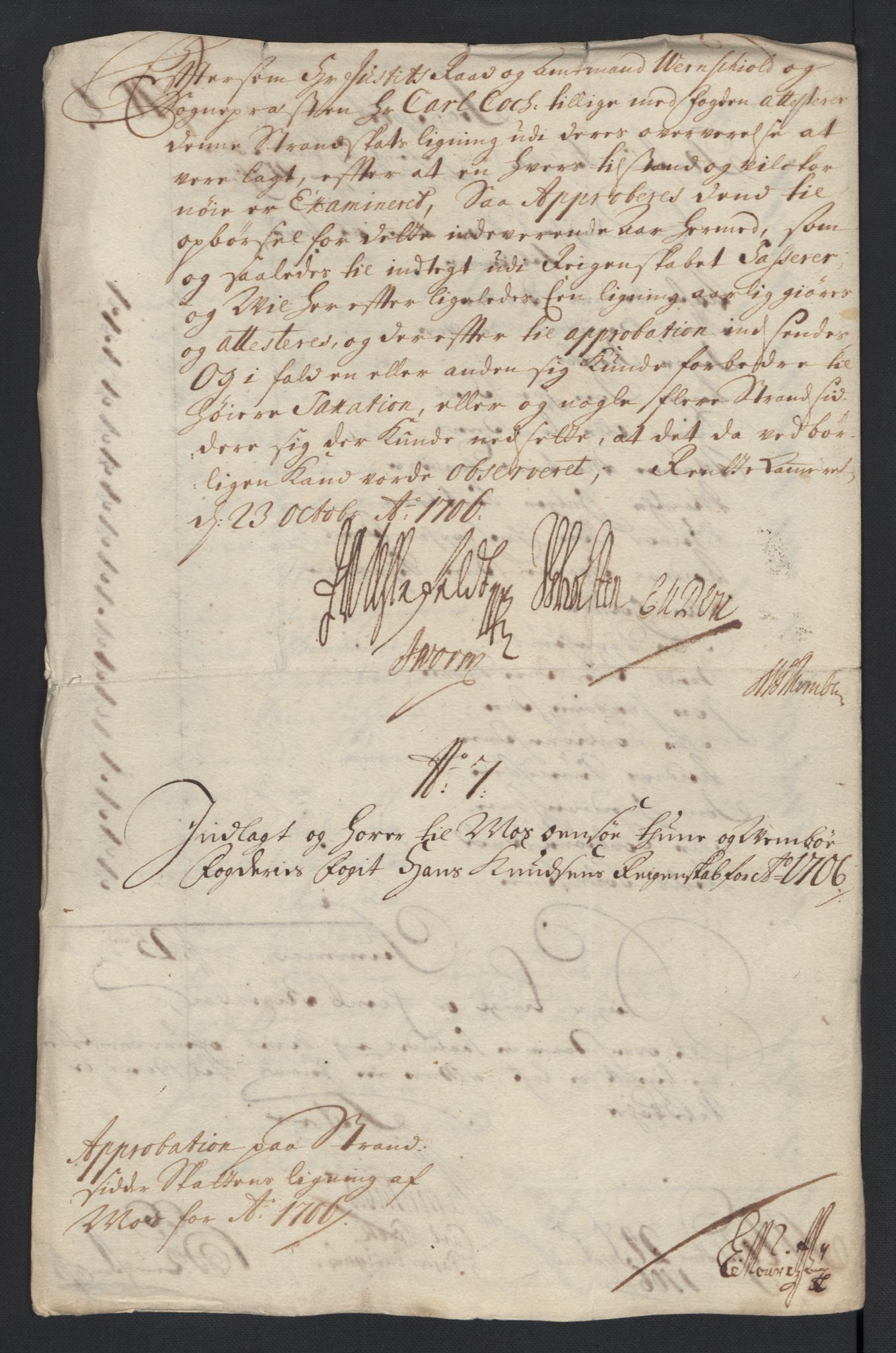 Rentekammeret inntil 1814, Reviderte regnskaper, Fogderegnskap, AV/RA-EA-4092/R04/L0133: Fogderegnskap Moss, Onsøy, Tune, Veme og Åbygge, 1705-1706, s. 284