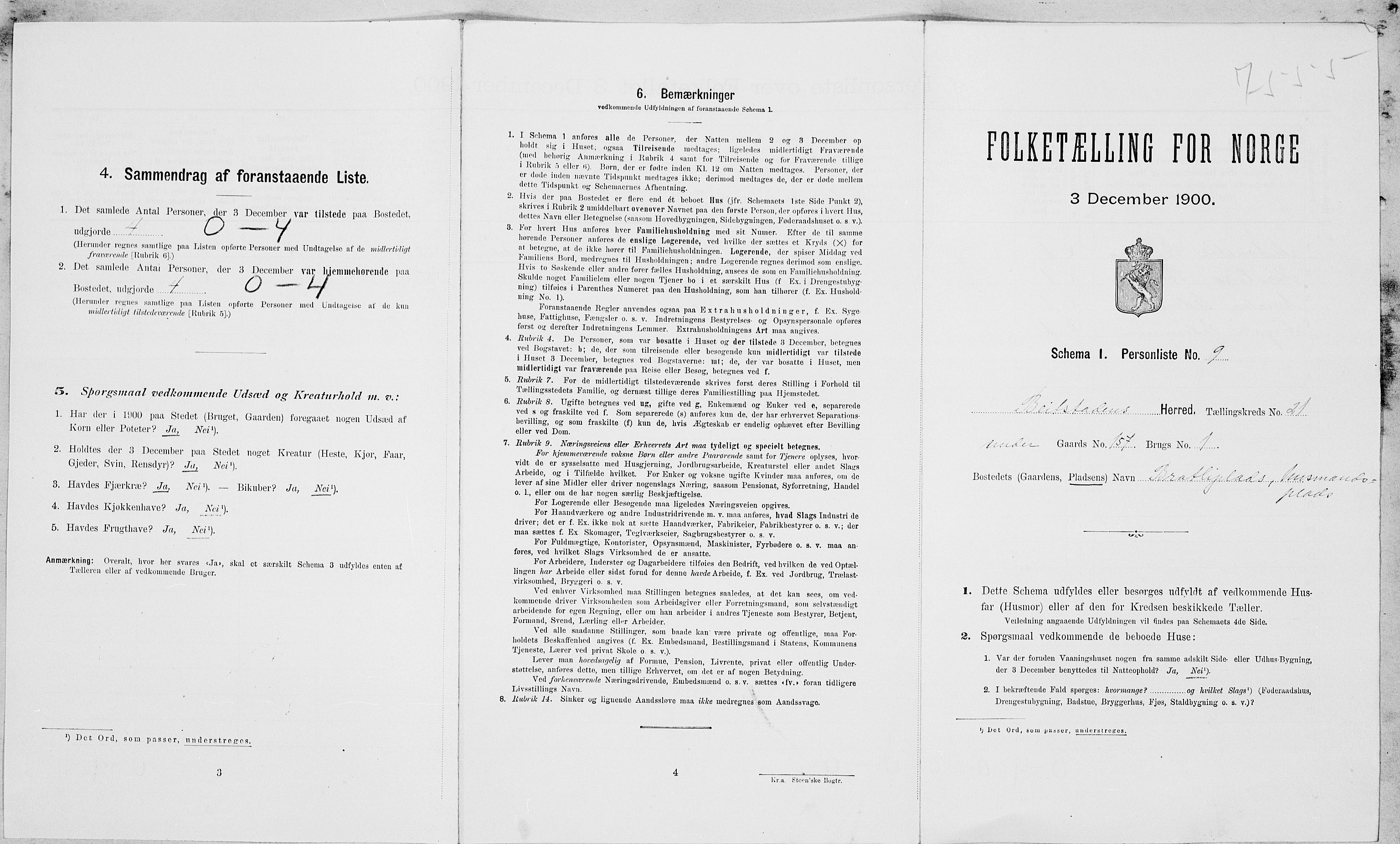 SAT, Folketelling 1900 for 1727 Beitstad herred, 1900, s. 1450