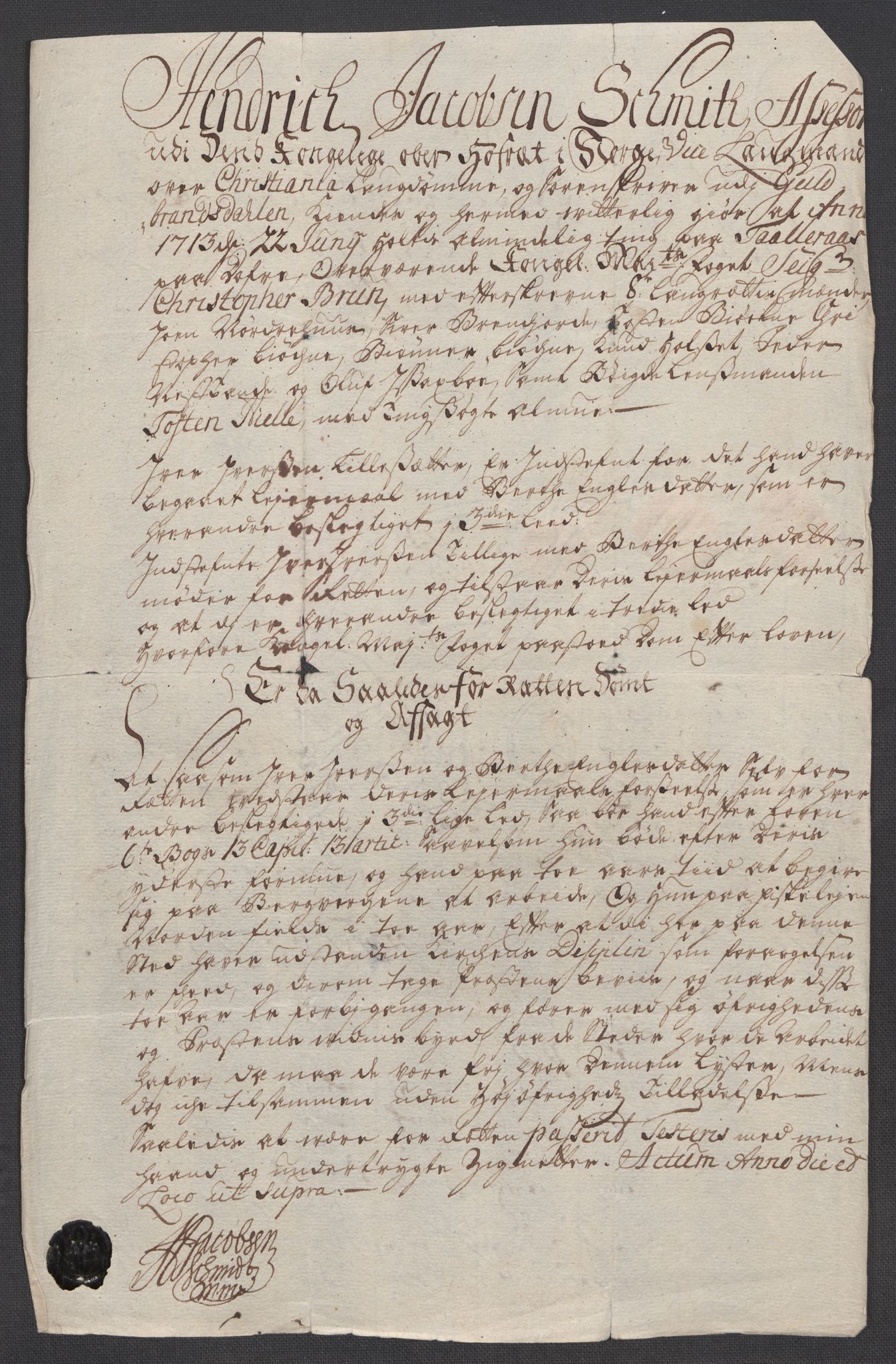 Rentekammeret inntil 1814, Reviderte regnskaper, Fogderegnskap, RA/EA-4092/R17/L1182: Fogderegnskap Gudbrandsdal, 1713, s. 446