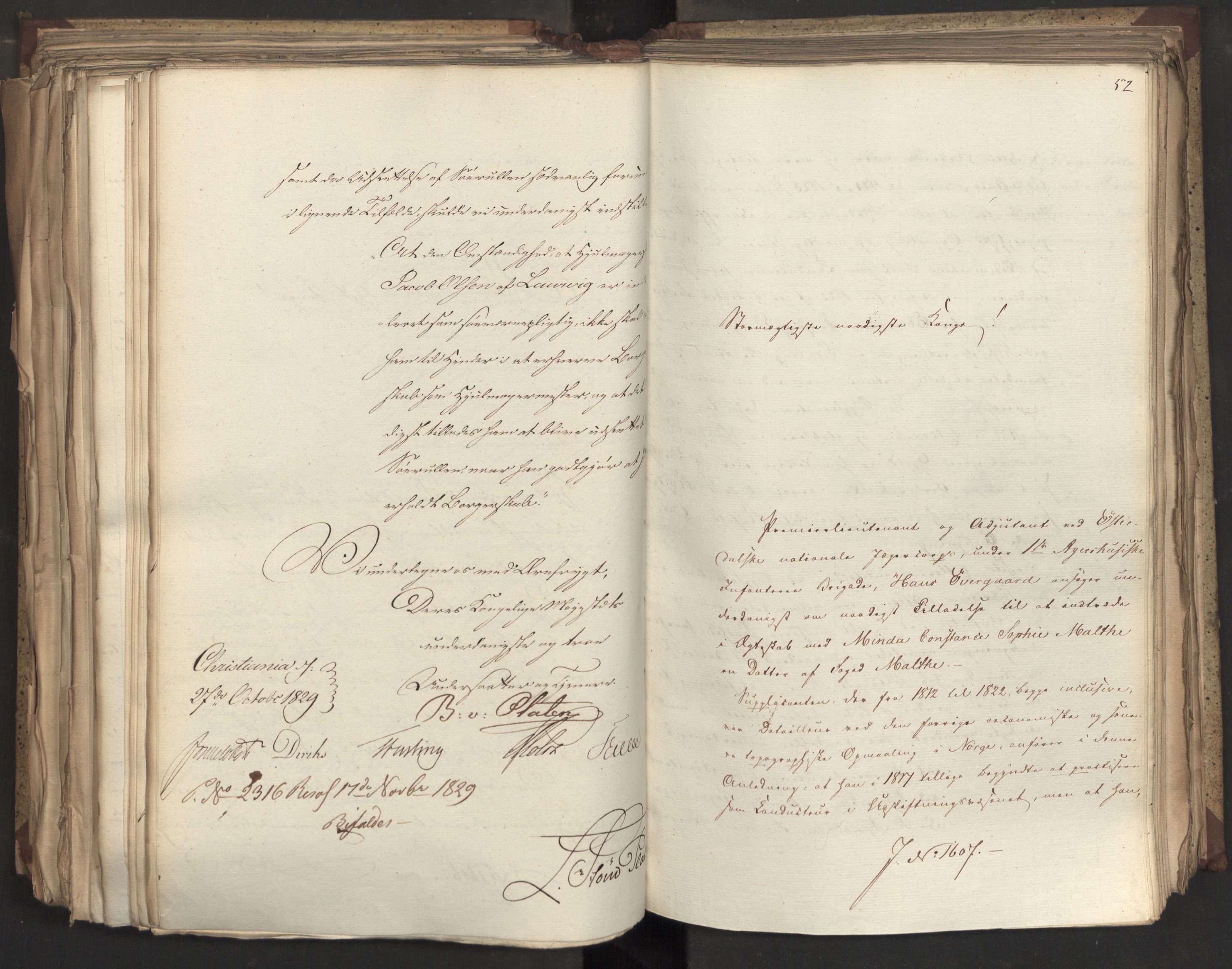 Statsrådsavdelingen i Stockholm, AV/RA-S-1003/D/Da/L0061: Regjeringsinnstillinger nr. 1501-1666, 1829, s. 348