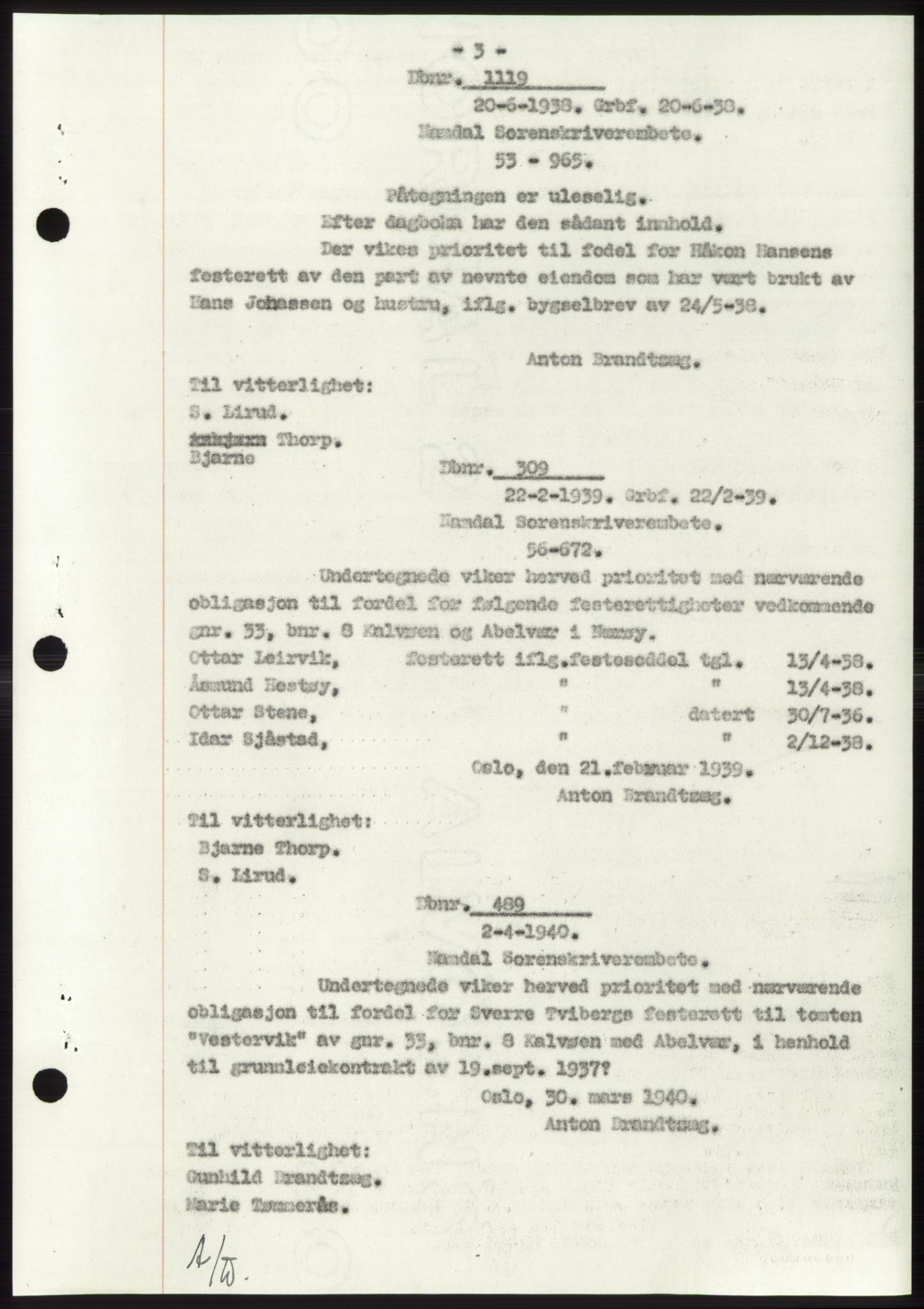 Namdal sorenskriveri, SAT/A-4133/1/2/2C: Pantebok nr. -, 1937-1939, Tingl.dato: 20.06.1938