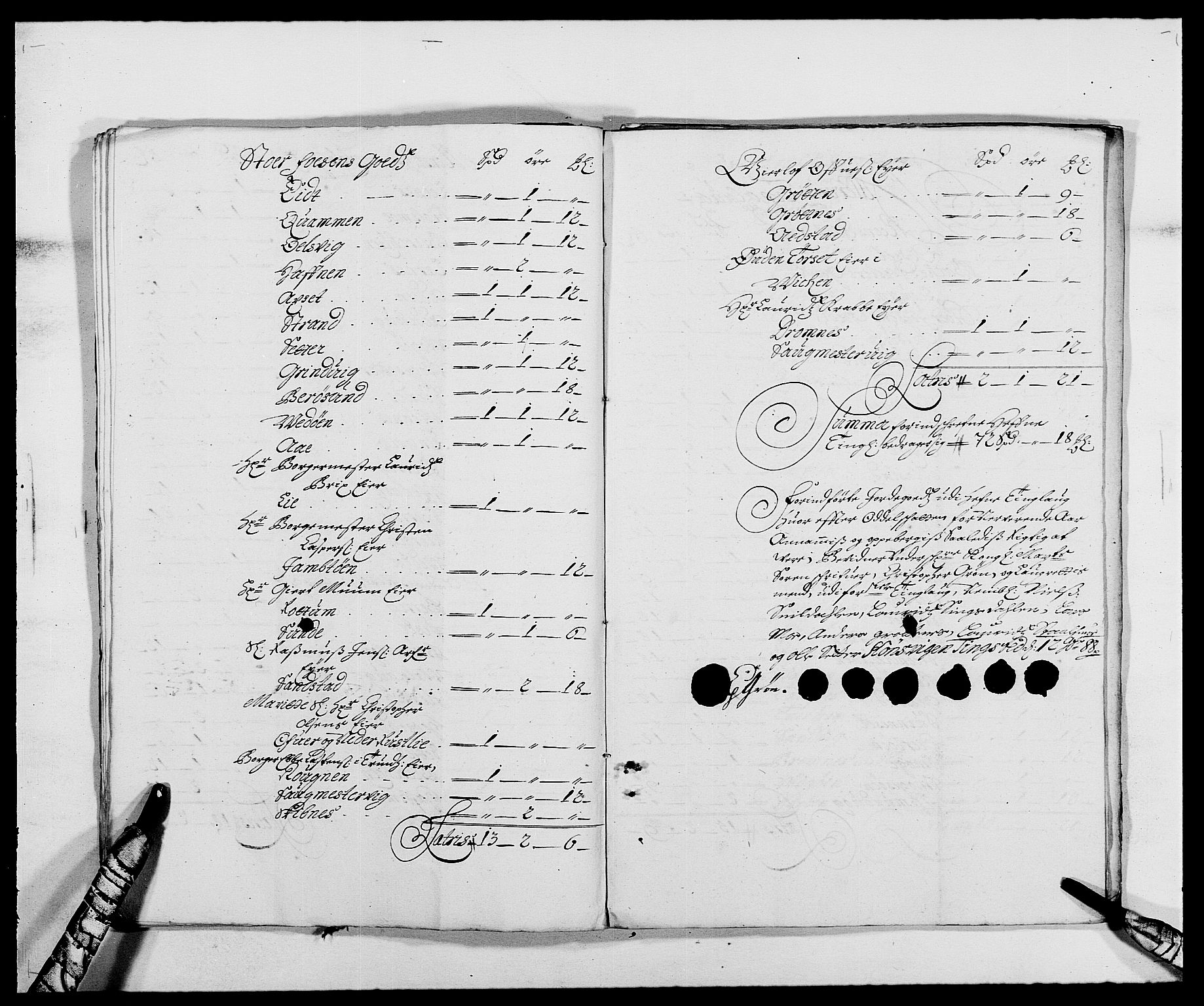 Rentekammeret inntil 1814, Reviderte regnskaper, Fogderegnskap, AV/RA-EA-4092/R57/L3846: Fogderegnskap Fosen, 1688, s. 91
