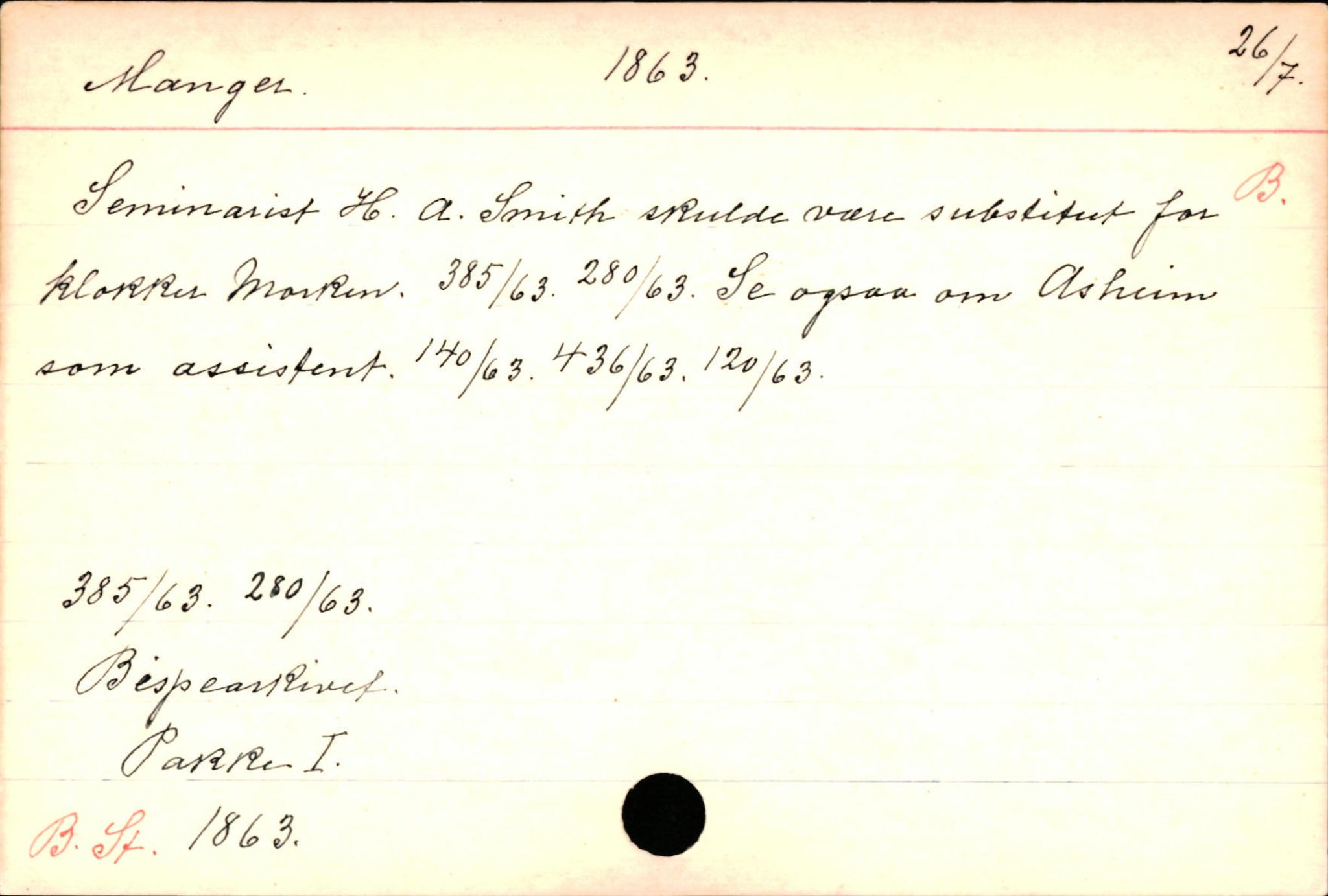 Haugen, Johannes - lærer, AV/SAB-SAB/PA-0036/01/L0001: Om klokkere og lærere, 1521-1904, s. 4986