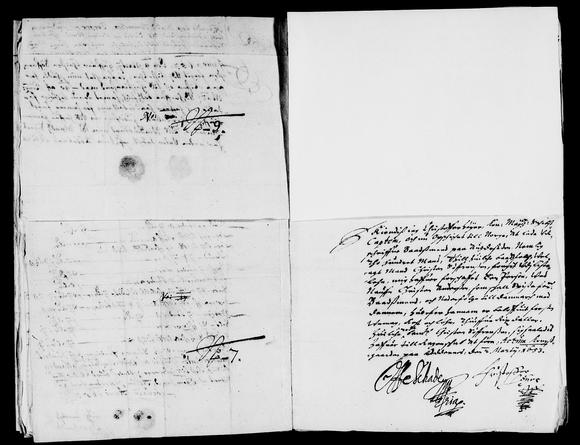 Rentekammeret inntil 1814, Reviderte regnskaper, Lensregnskaper, AV/RA-EA-5023/R/Rb/Rbr/L0019: Lista len, 1650-1653