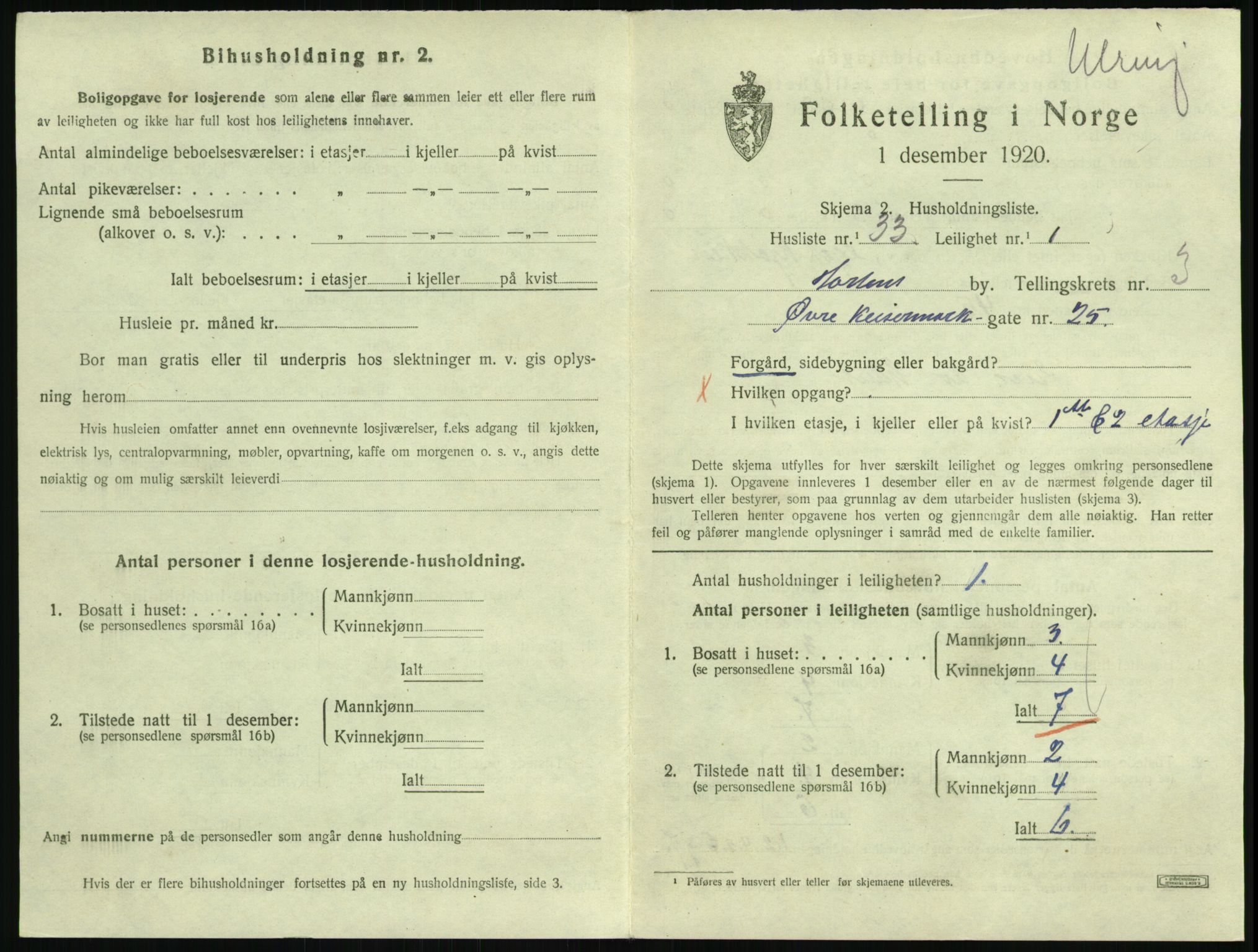 SAKO, Folketelling 1920 for 0703 Horten kjøpstad, 1920, s. 4237