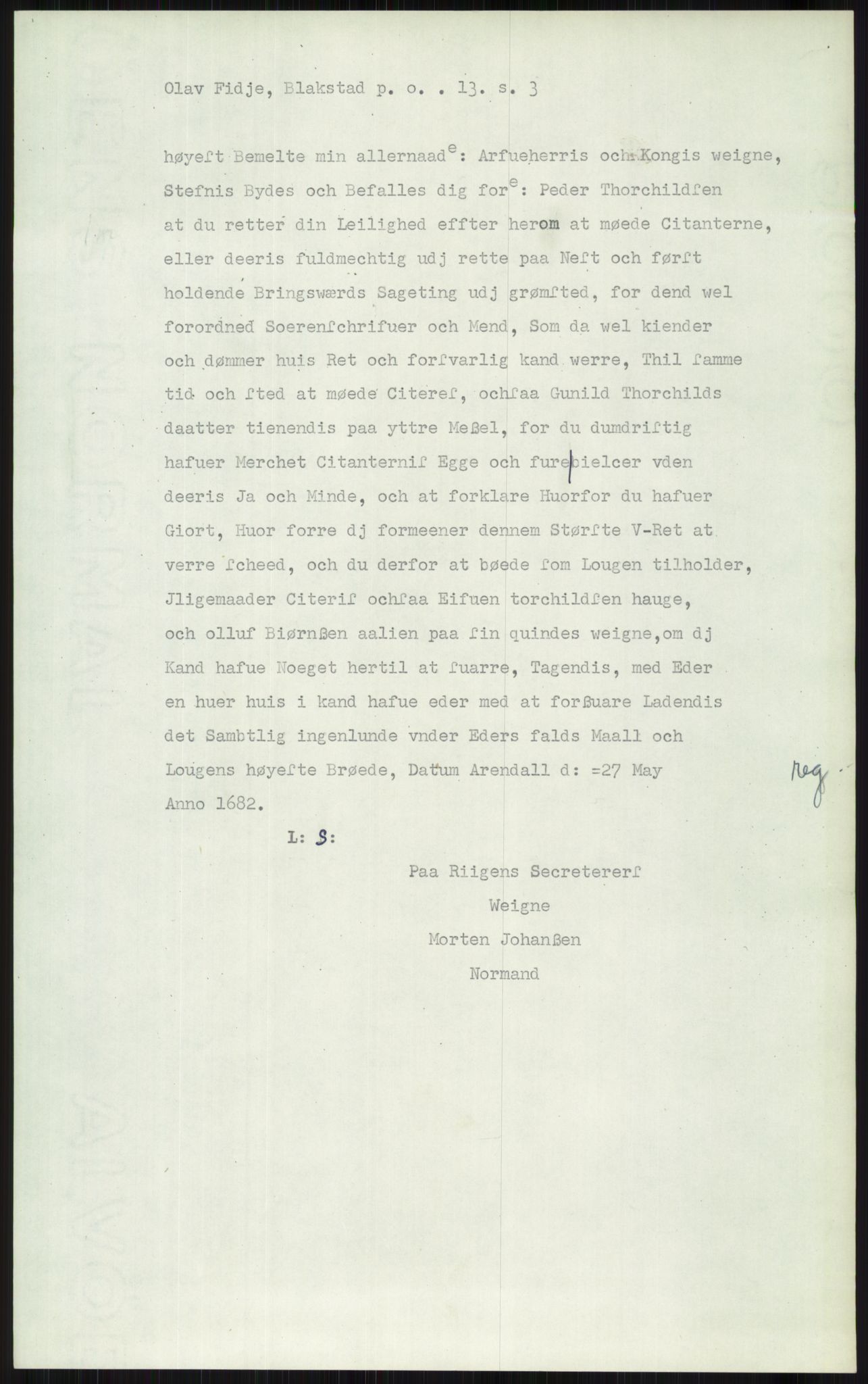 Samlinger til kildeutgivelse, Diplomavskriftsamlingen, AV/RA-EA-4053/H/Ha, s. 1890