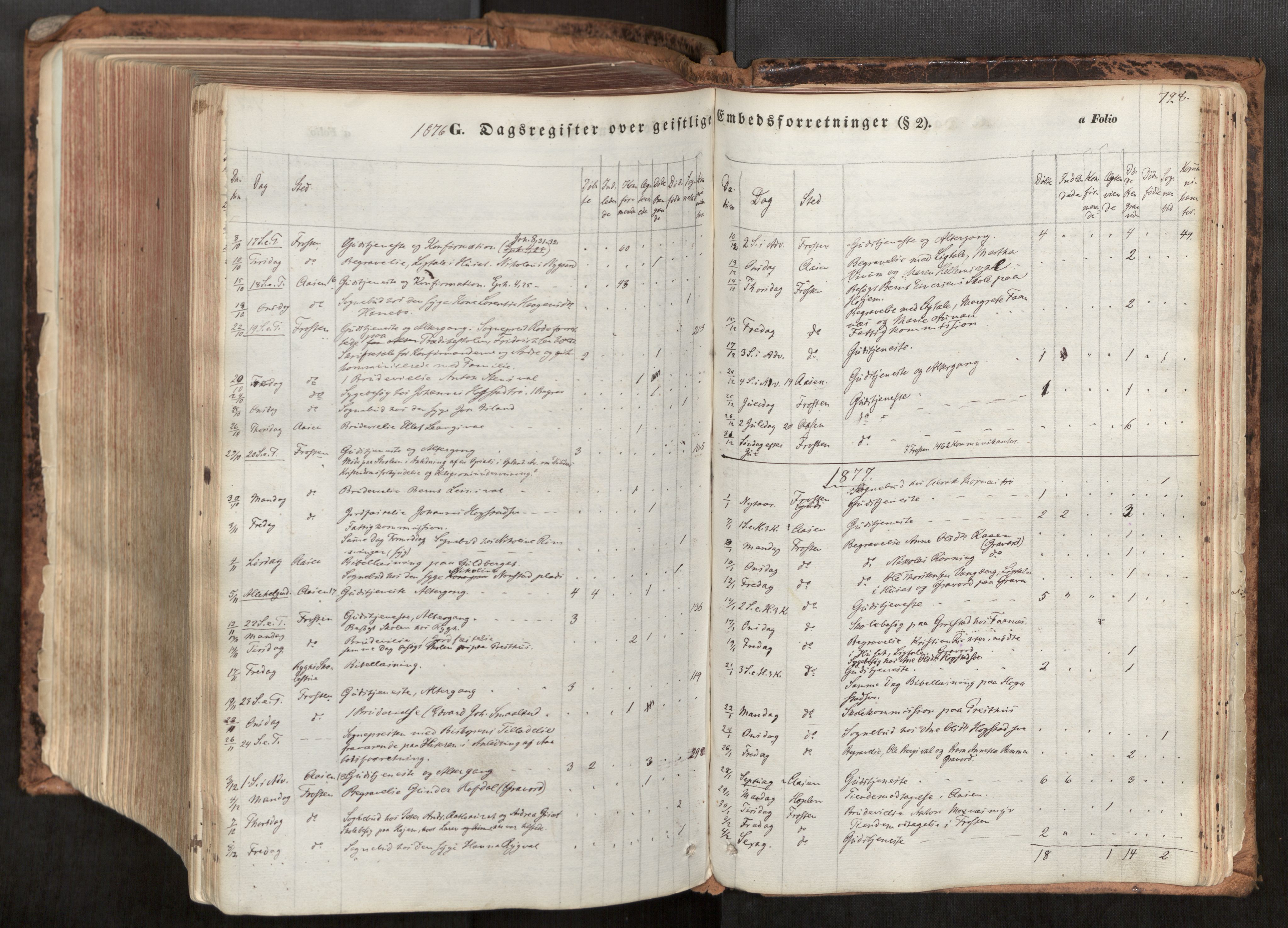 Ministerialprotokoller, klokkerbøker og fødselsregistre - Nord-Trøndelag, AV/SAT-A-1458/713/L0116: Ministerialbok nr. 713A07, 1850-1877, s. 728