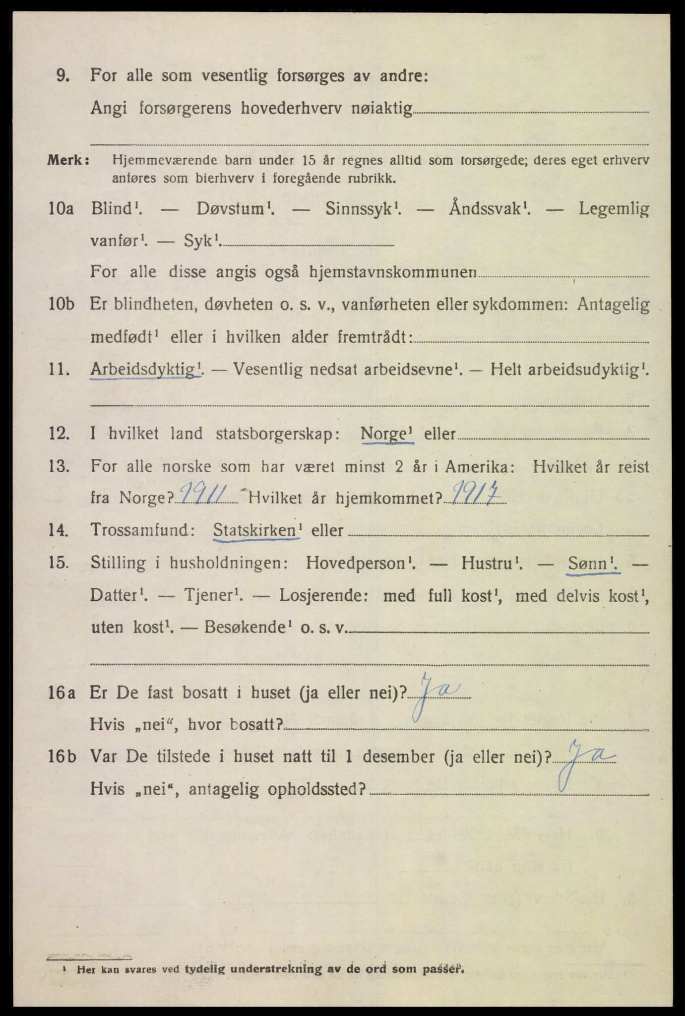 SAK, Folketelling 1920 for 1019 Halse og Harkmark herred, 1920, s. 3057
