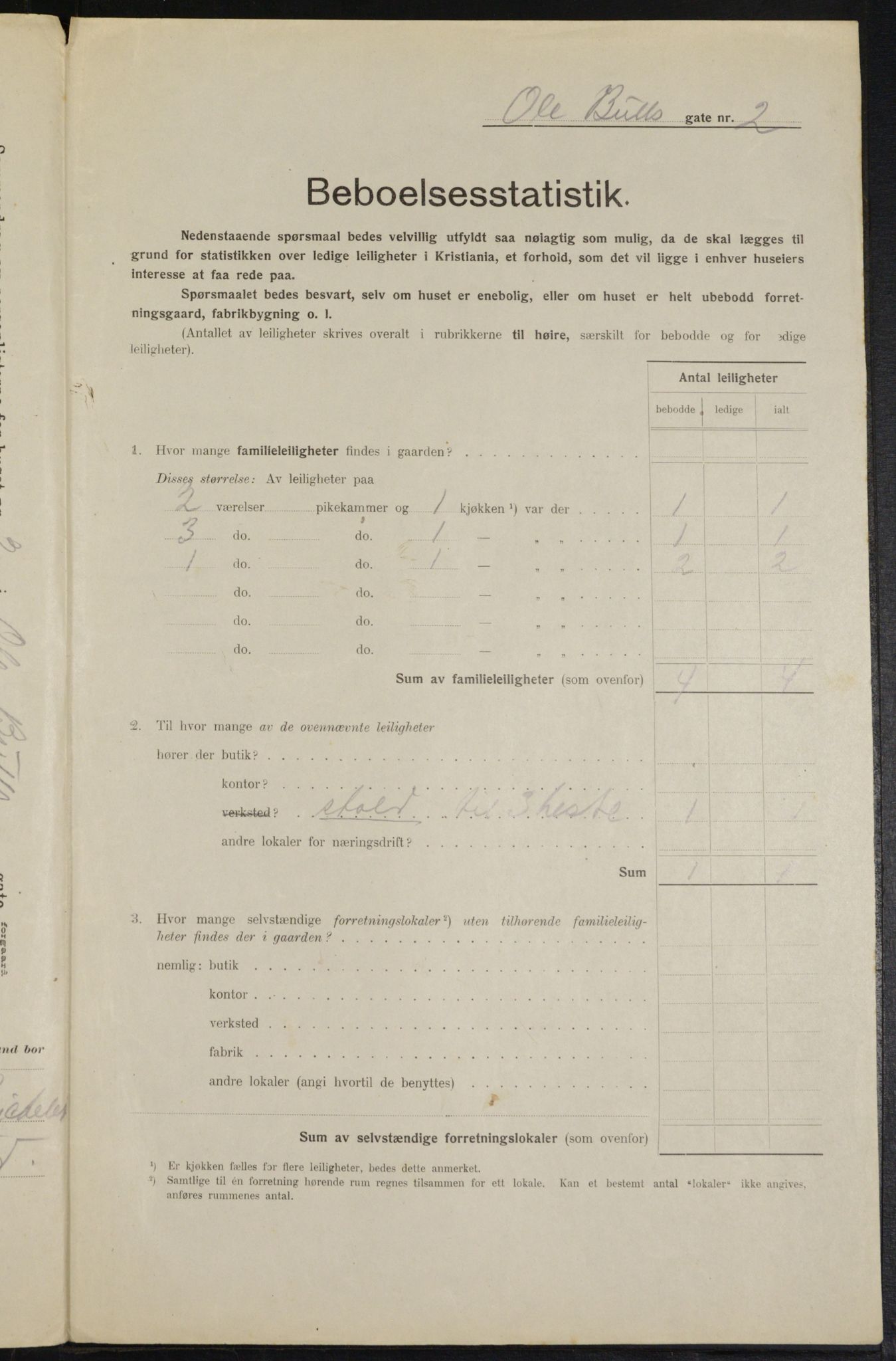 OBA, Kommunal folketelling 1.2.1914 for Kristiania, 1914, s. 75449