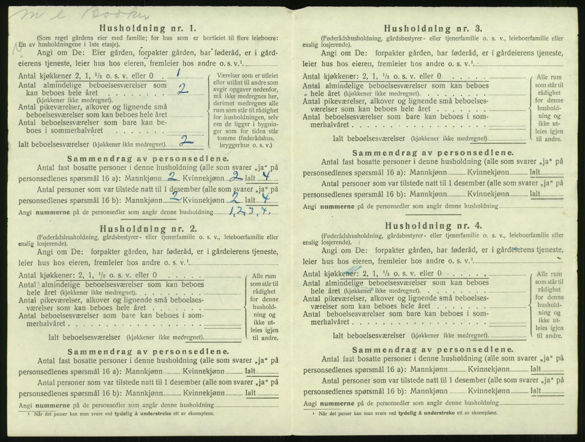 SAT, Folketelling 1920 for 1543 Nesset herred, 1920, s. 143